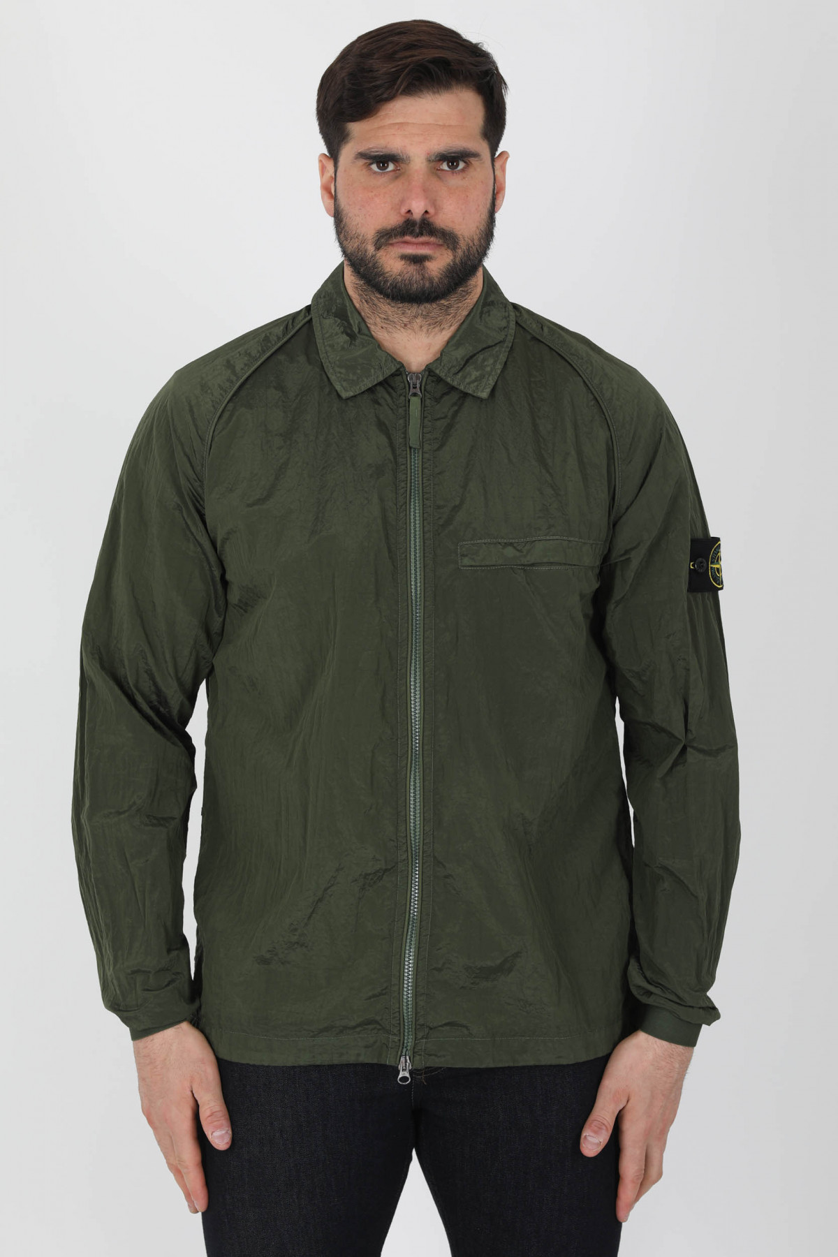 surchemise kaki zara