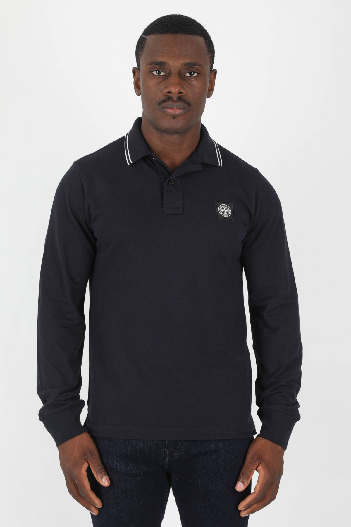 POLO MANCHES LONGUES STONE ISLAND MARINE 77152SS18V0020