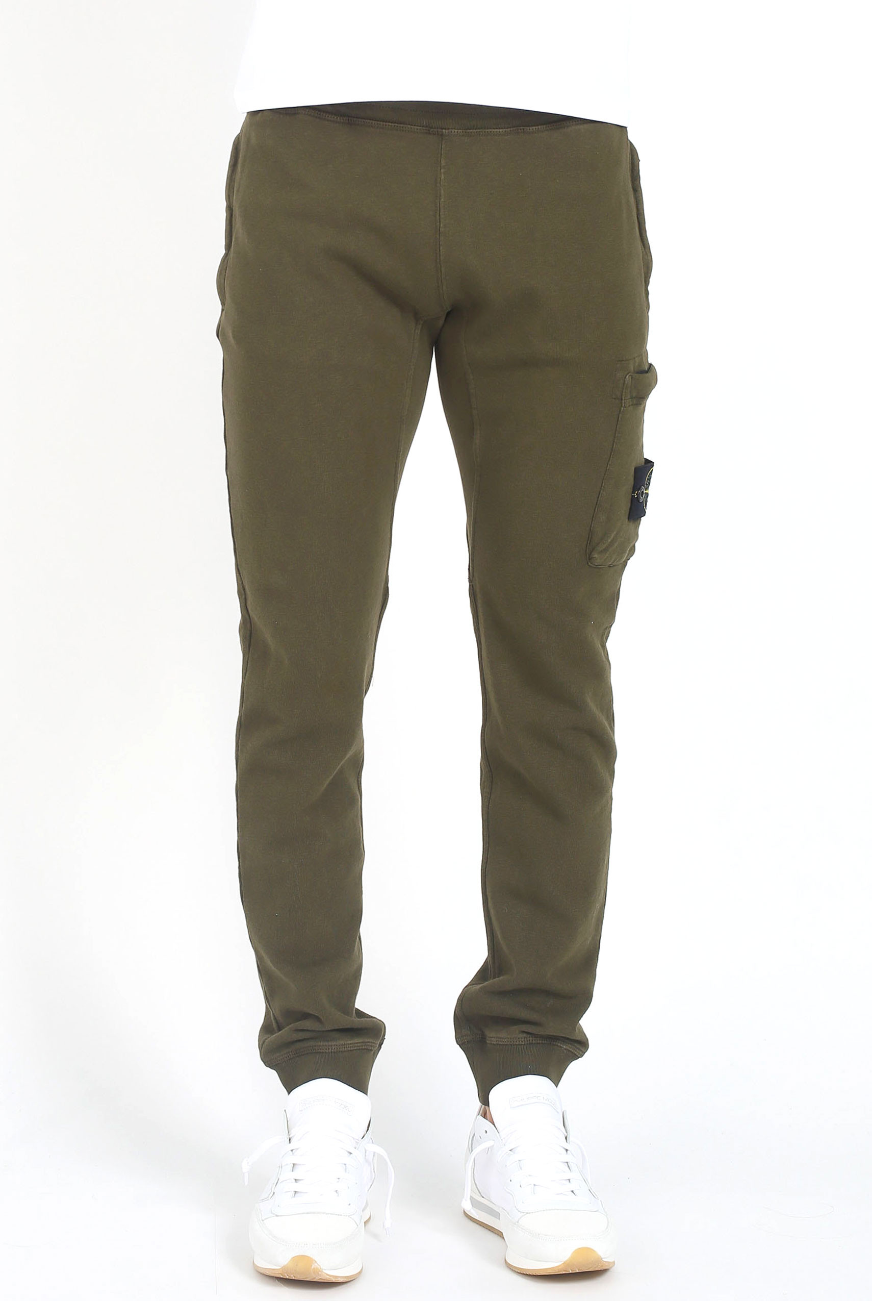 PANTALON DE JOGGING STONE ISLAND KAKI 681561660-V0154