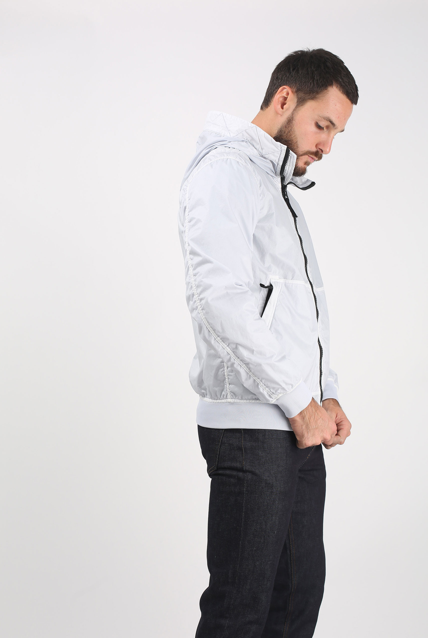 Veste stone on sale island blanche