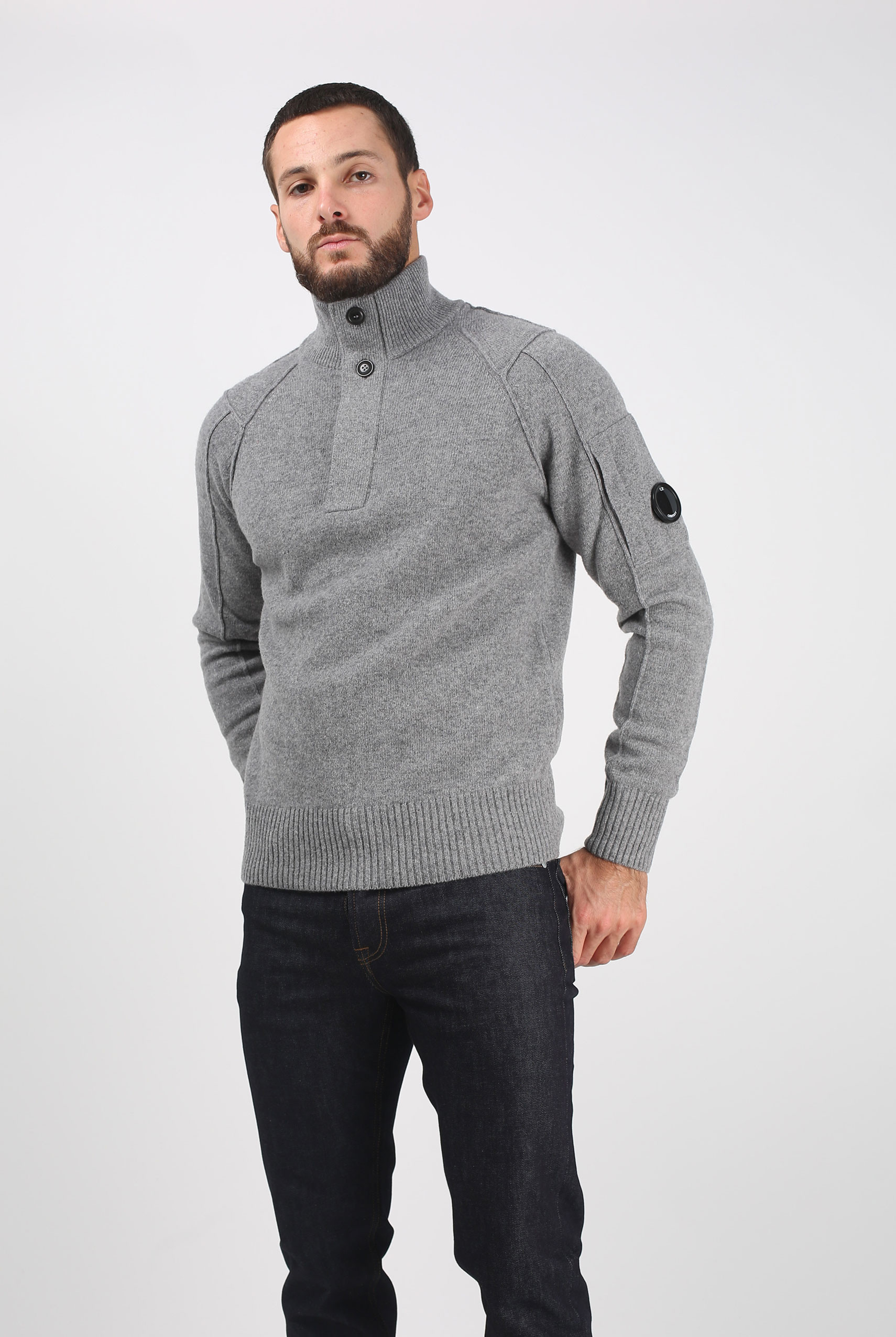 PULL C.P. COMPANY GRIS N060A5107A-925