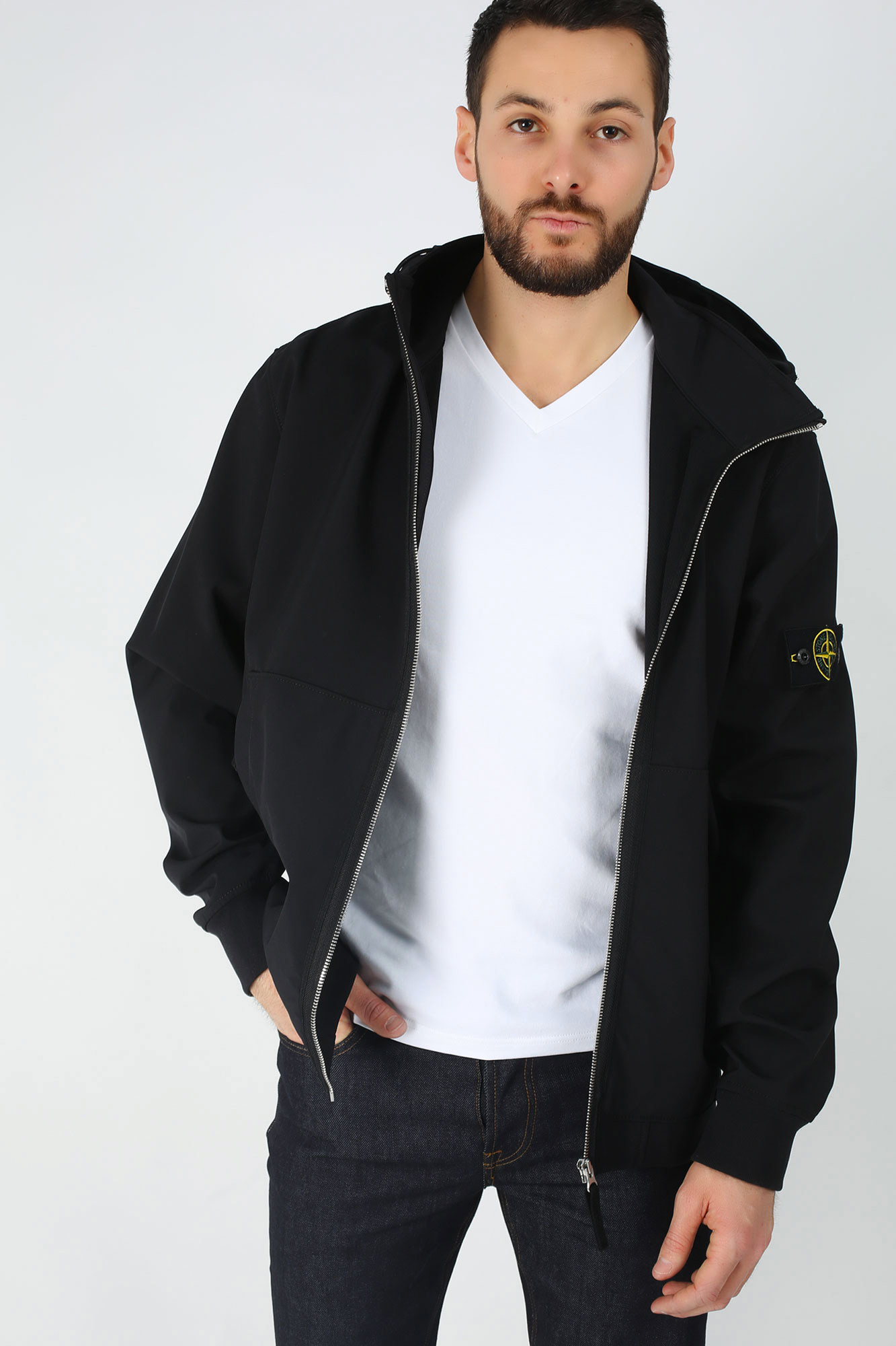 BLOUSON STONE ISLAND NOIR 701543427 V0029