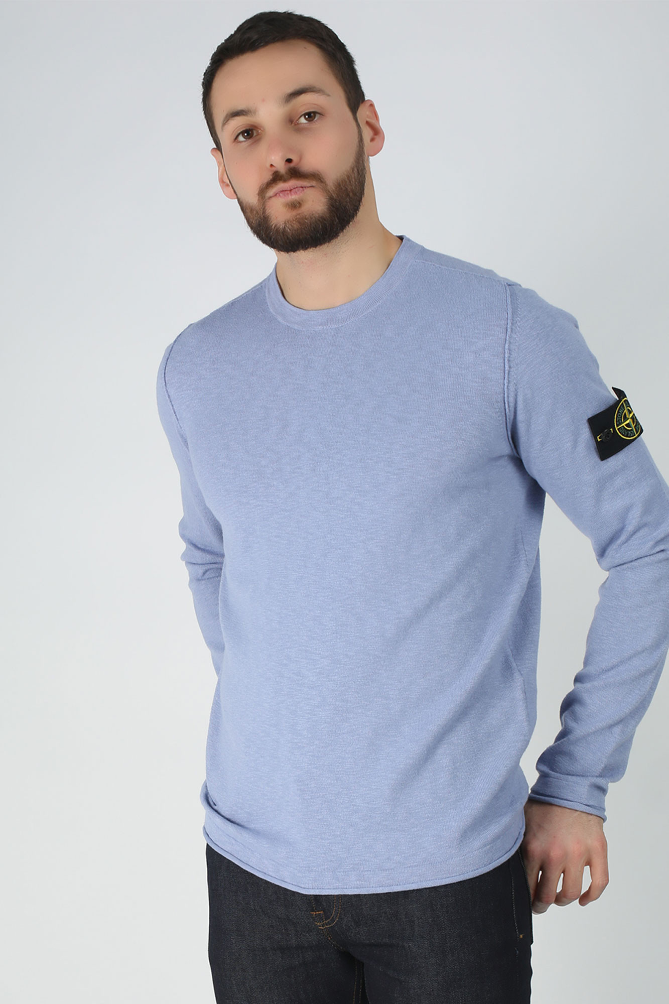 PULL STONE ISLAND LAVANDE 7015502B0-V0047