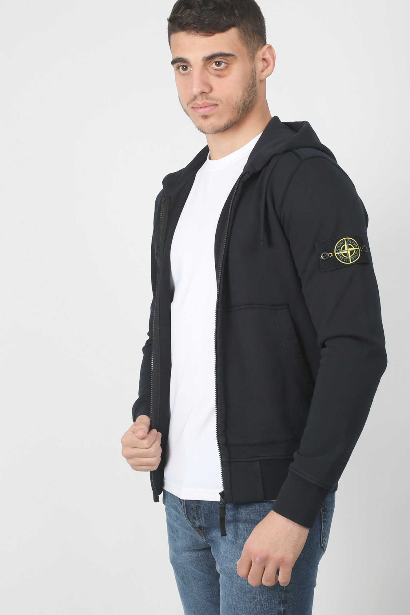 SWEAT-SHIRT ZIPPÉ STONE ISLAND MARINE 701560251-V0020