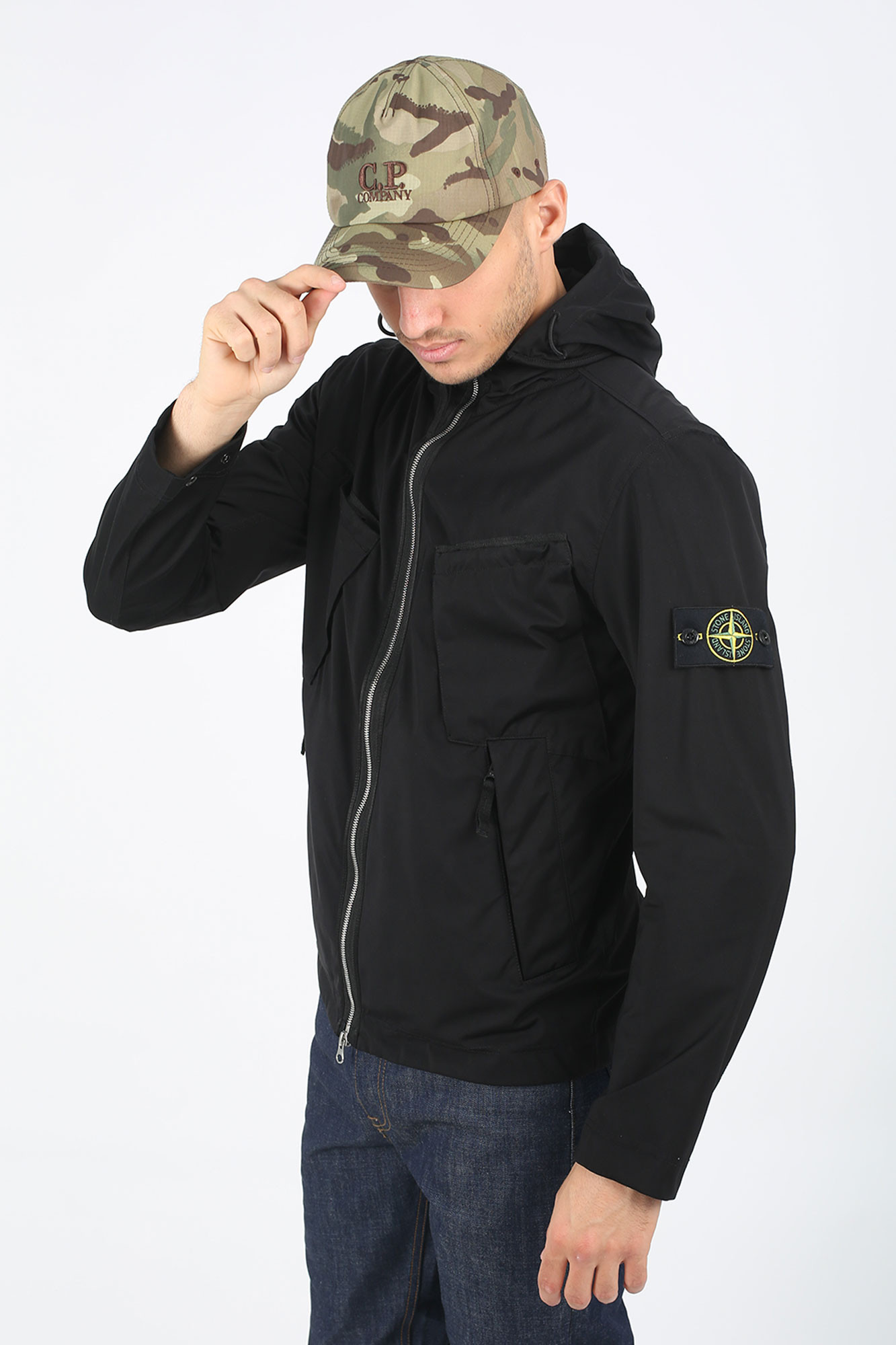 BLOUSON STONE ISLAND NOIR 701542229-V0029