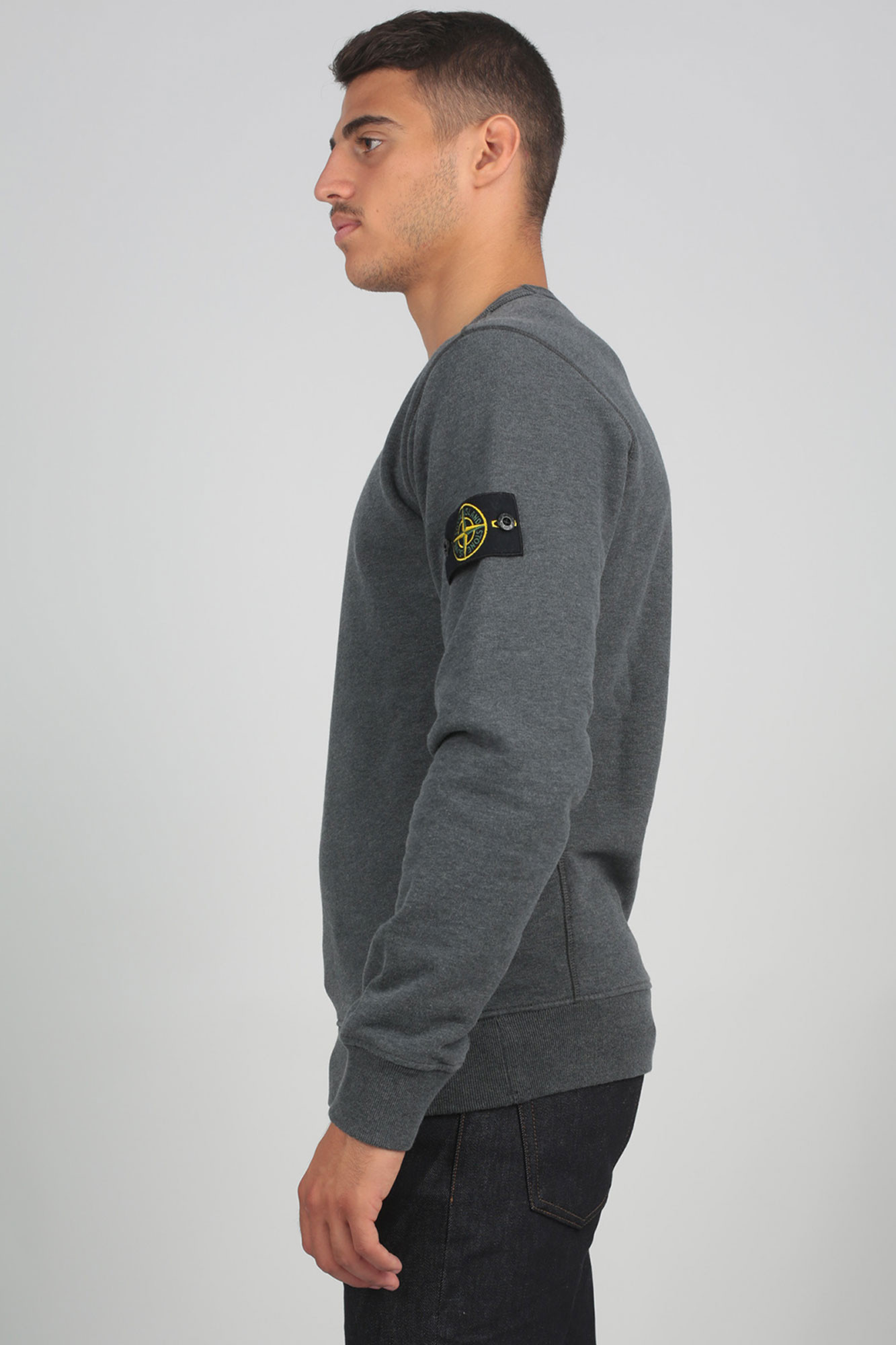 SWEAT-SHIRT STONE ISLAND ANTHRACITE 711562720-V0M67