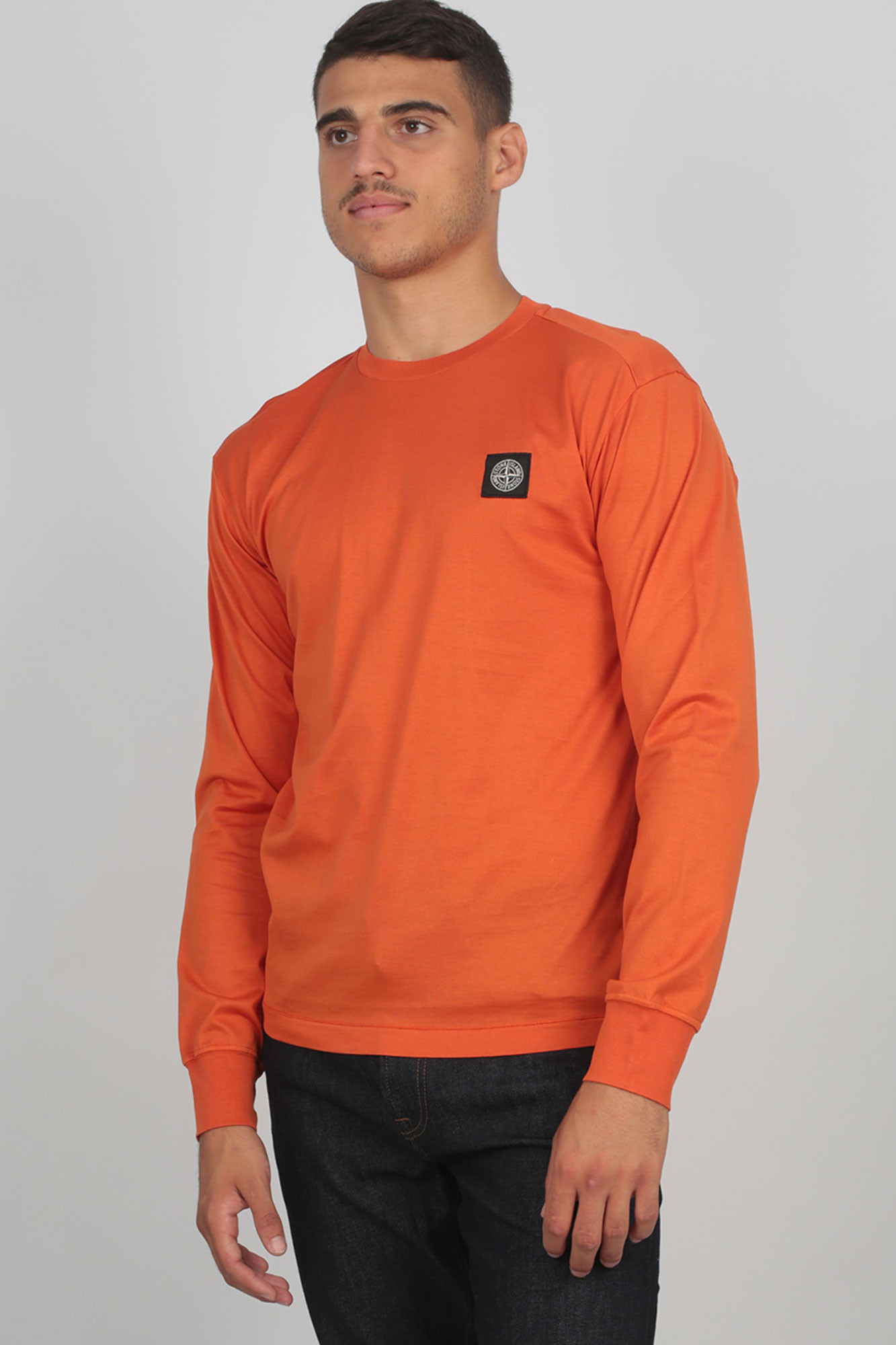 T-SHIRT STONE ISLAND ORANGE 711522713-V0032