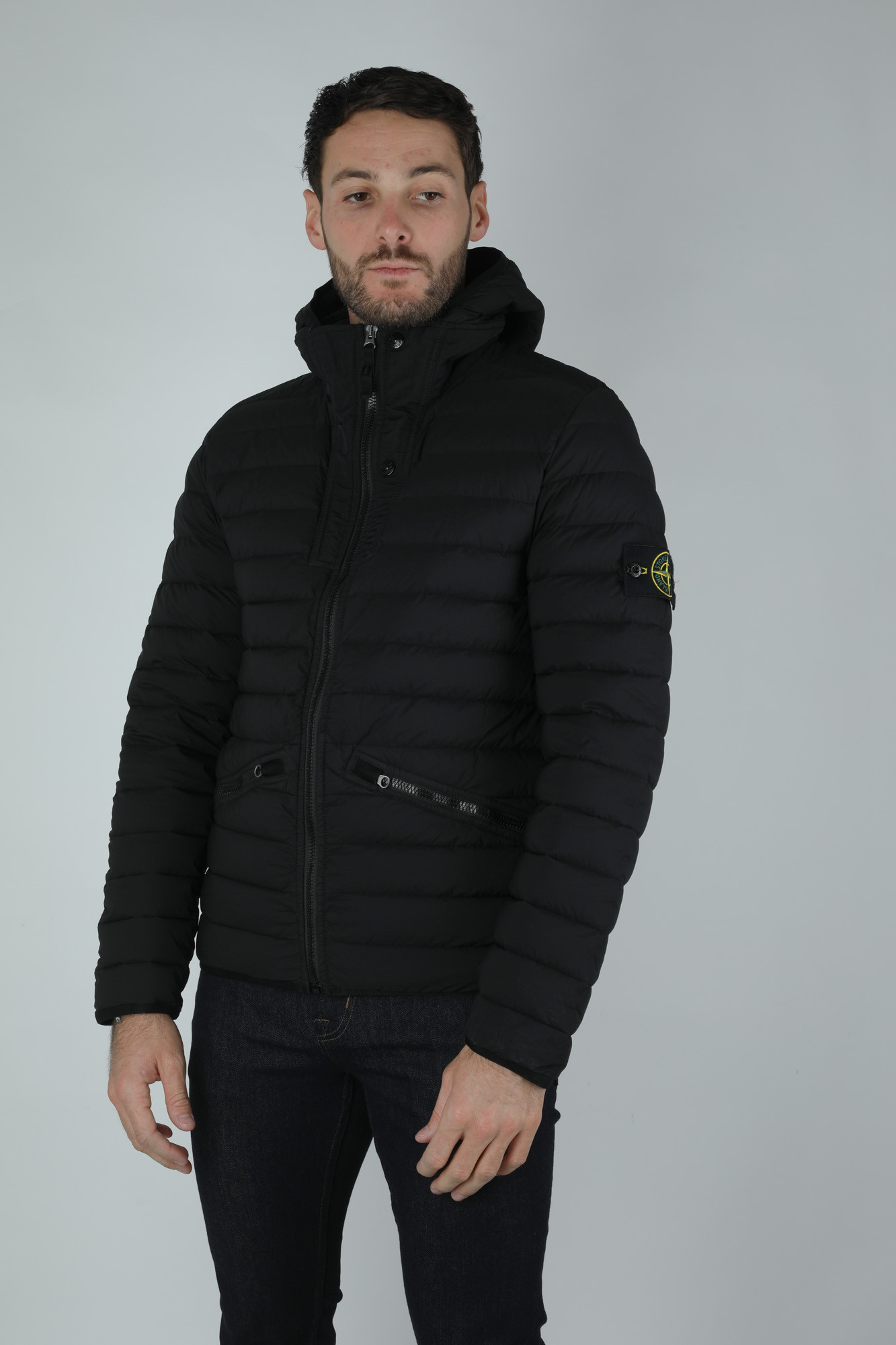 DOUDOUNE STONE ISLAND NOIR 711543125-V0029