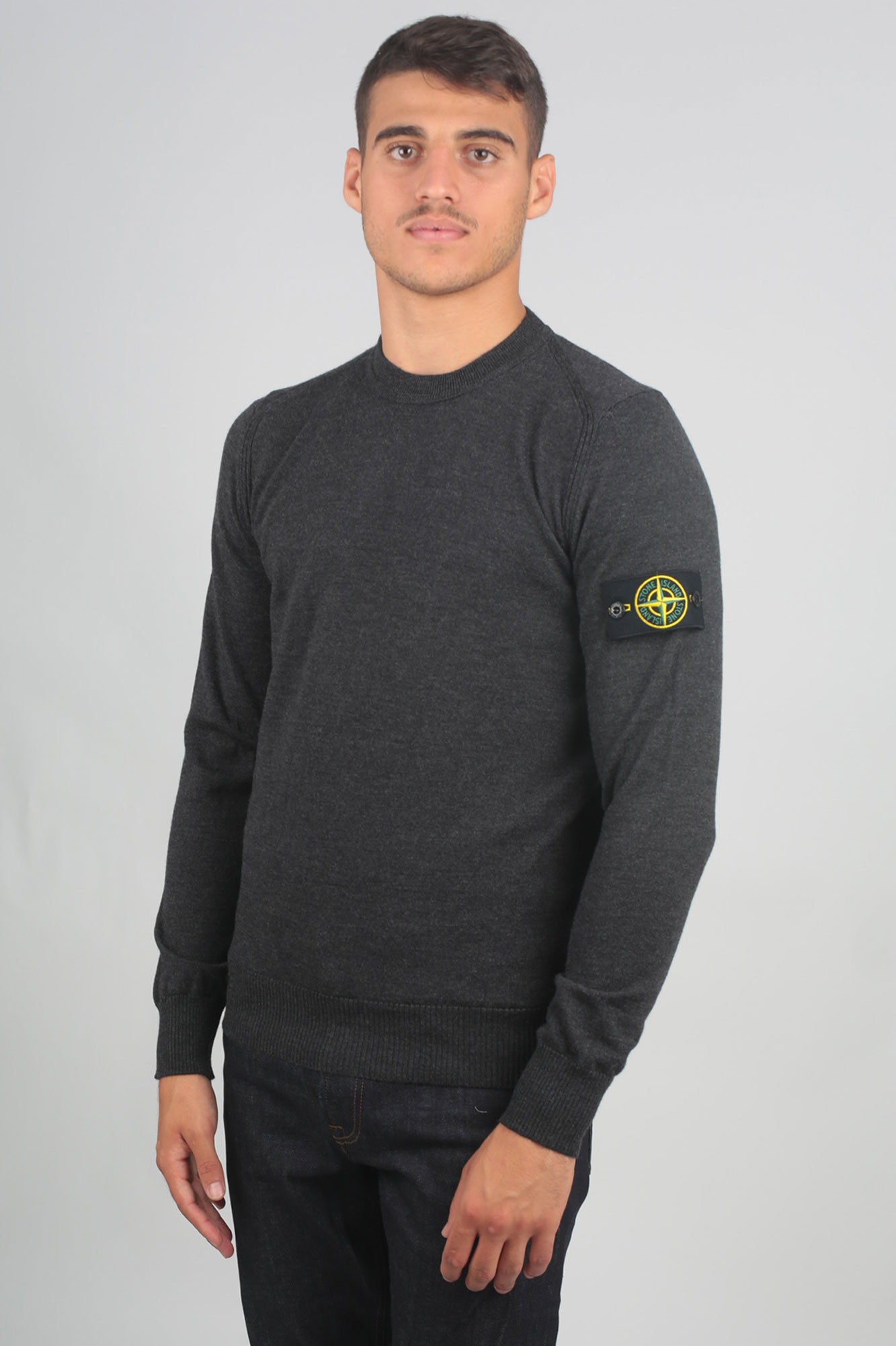 PULL STONE ISLAND ANTHRACITE 7115524C4-V0065