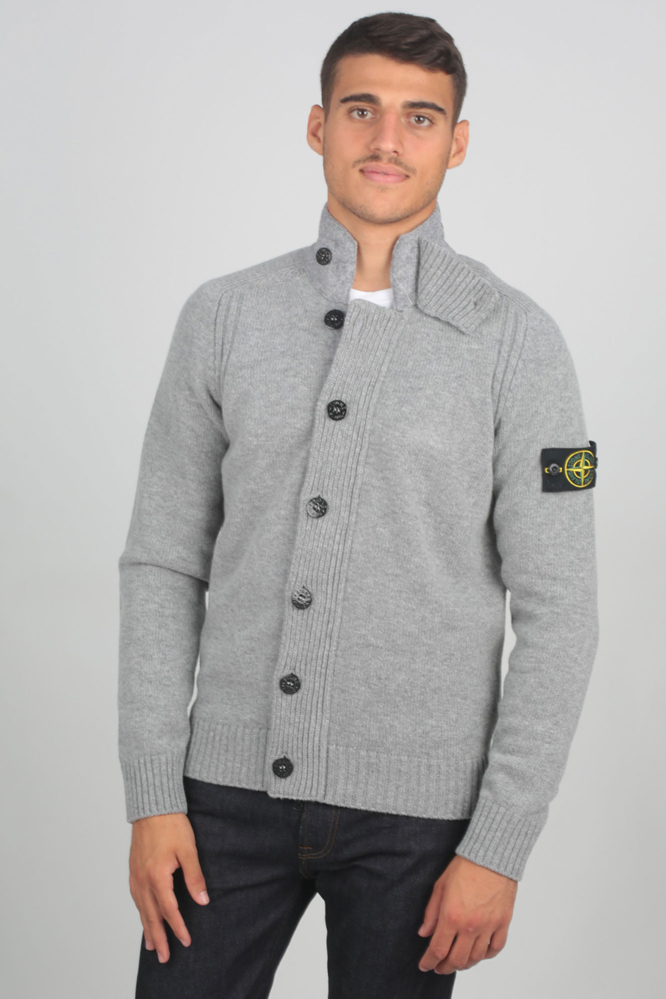 gilet stone island gris