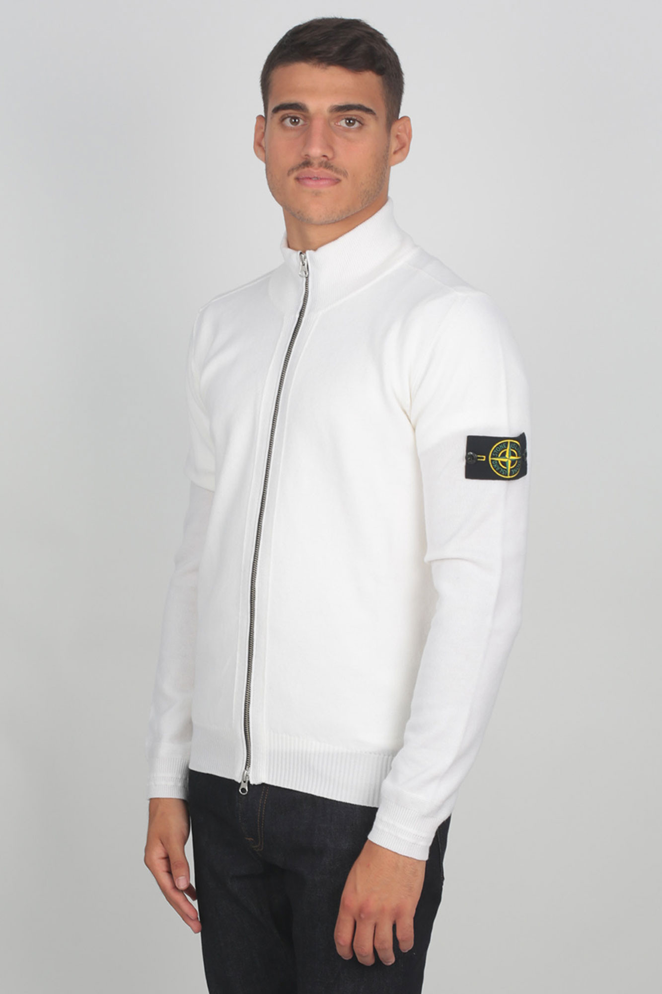 gilet stone island blanc