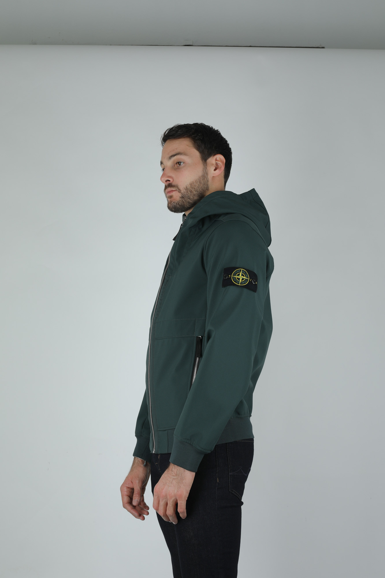 gilet stone island vert