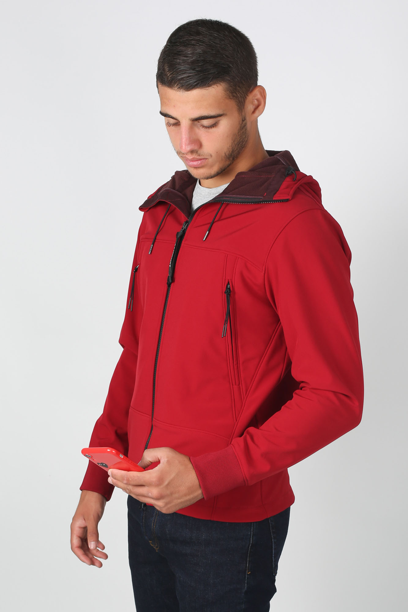 BLOUSON C.P. COMPANY ROUGE W012A5242A-576