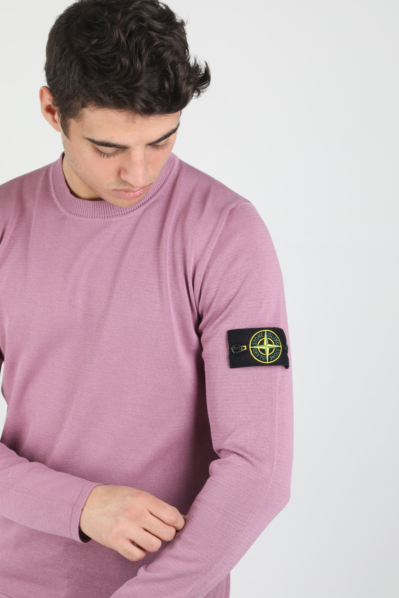 PULL STONE ISLAND VIOLET 7215517B3-V0086