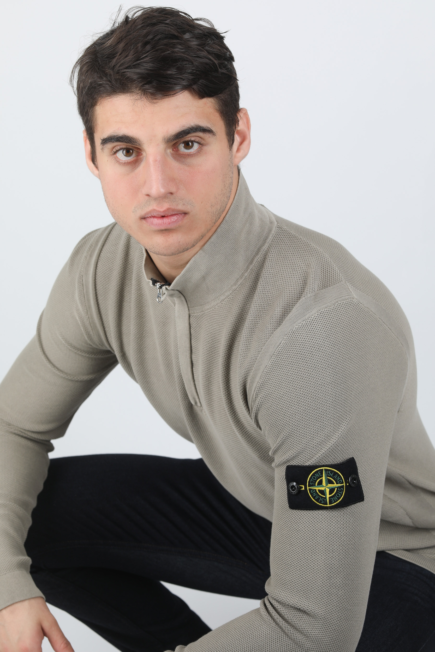 PULL STONE ISLAND BEIGE 7215561D9-V0098