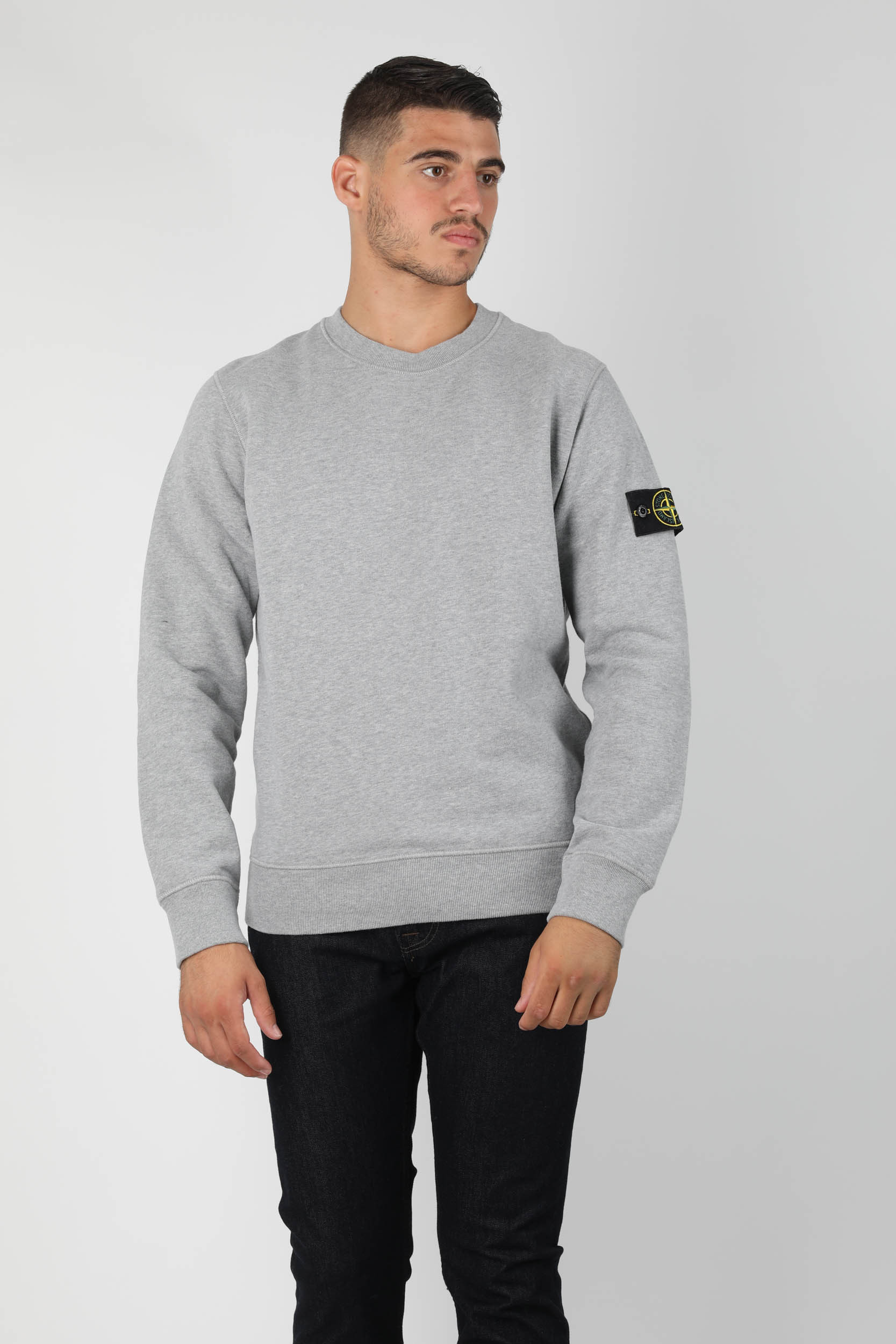 SWEAT-SHIRT STONE ISLAND GRIS 731563020-V0M64