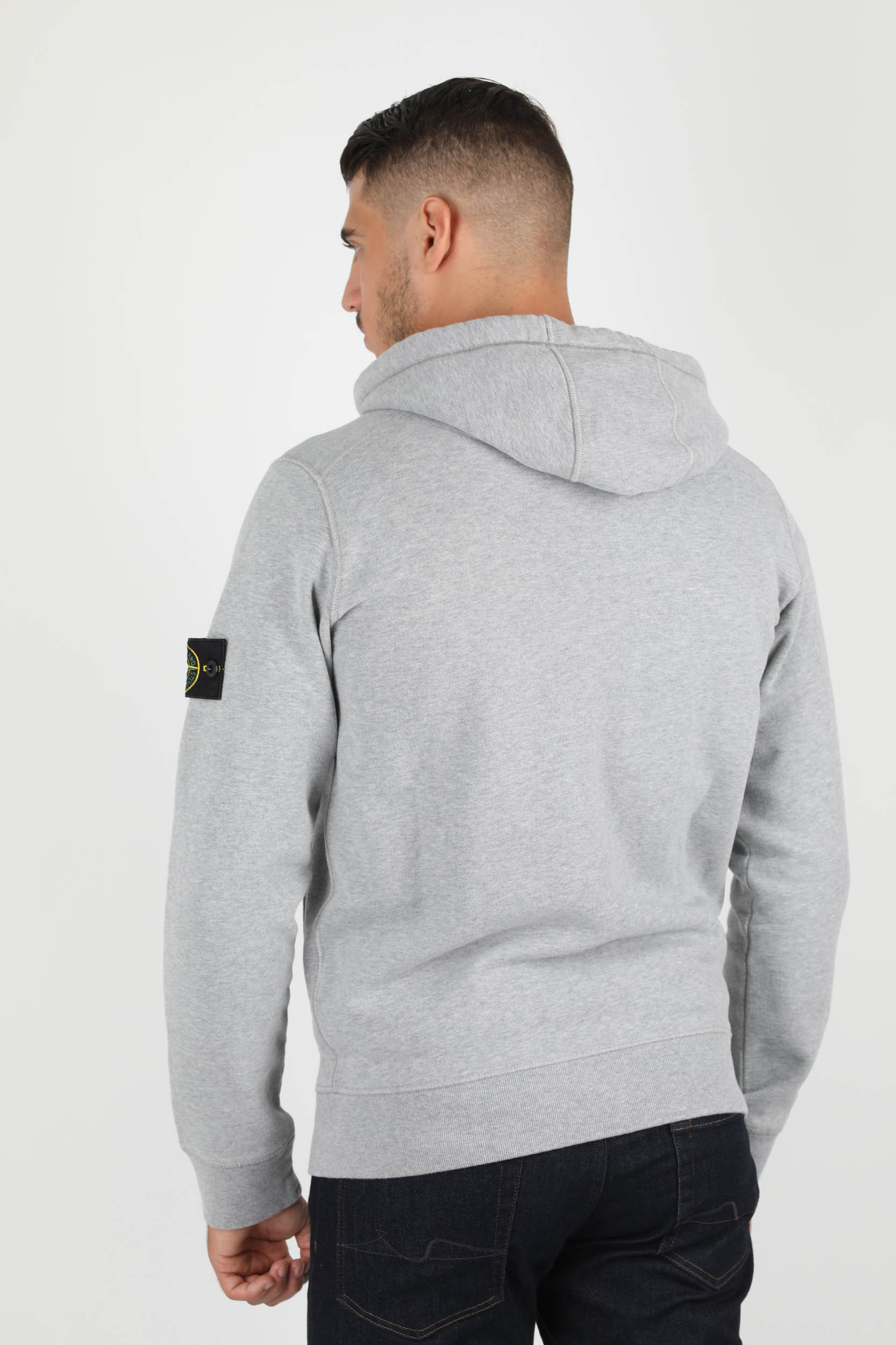 GILET STONE ISLAND GRIS 731564220-V0M64