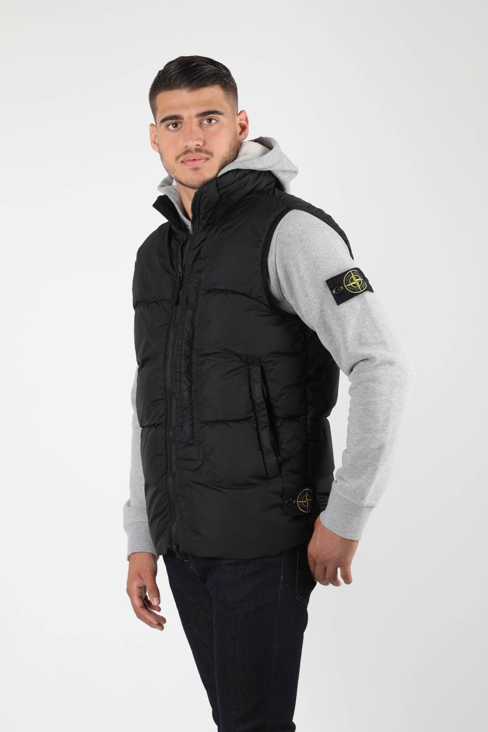 gilet sans manche stone island