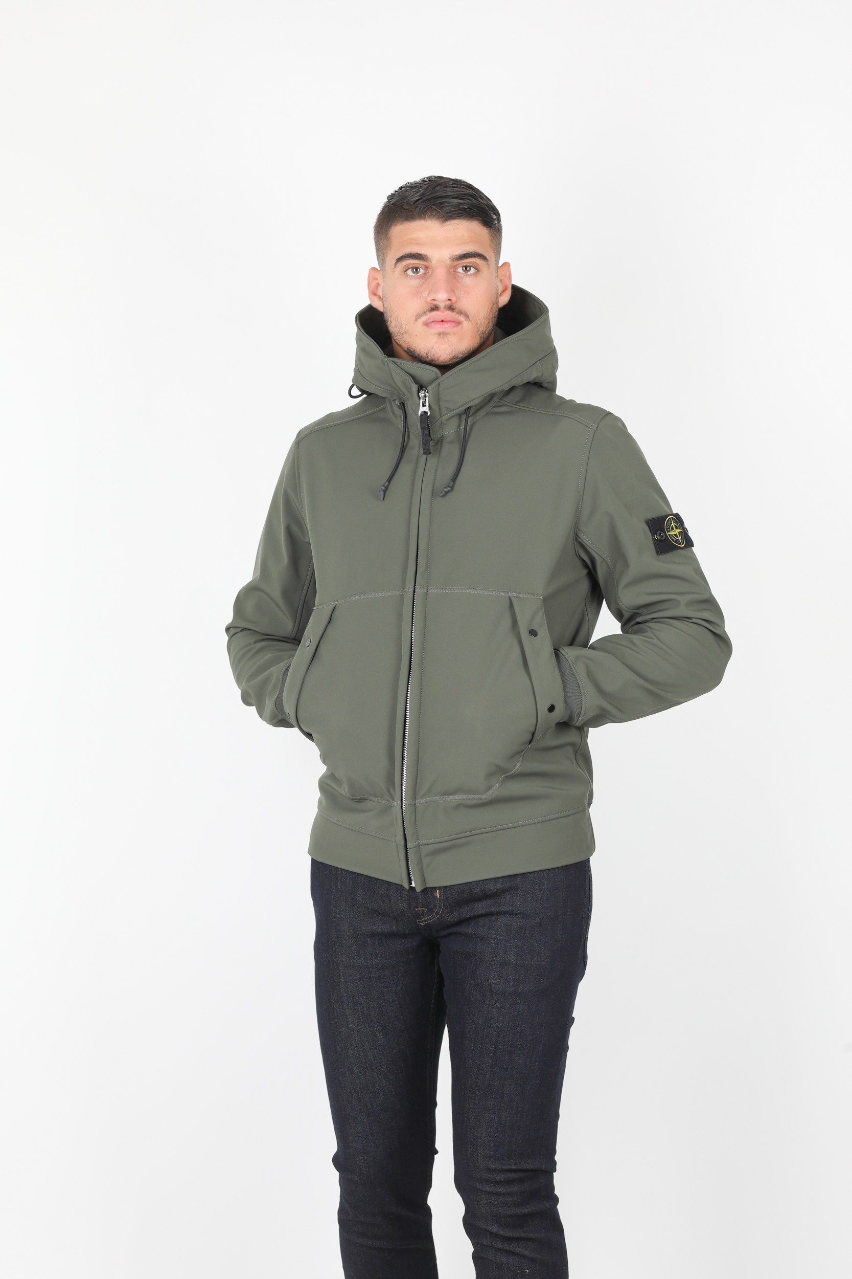 BLOUSON STONE ISLAND KAKI 7315Q0122-V0059