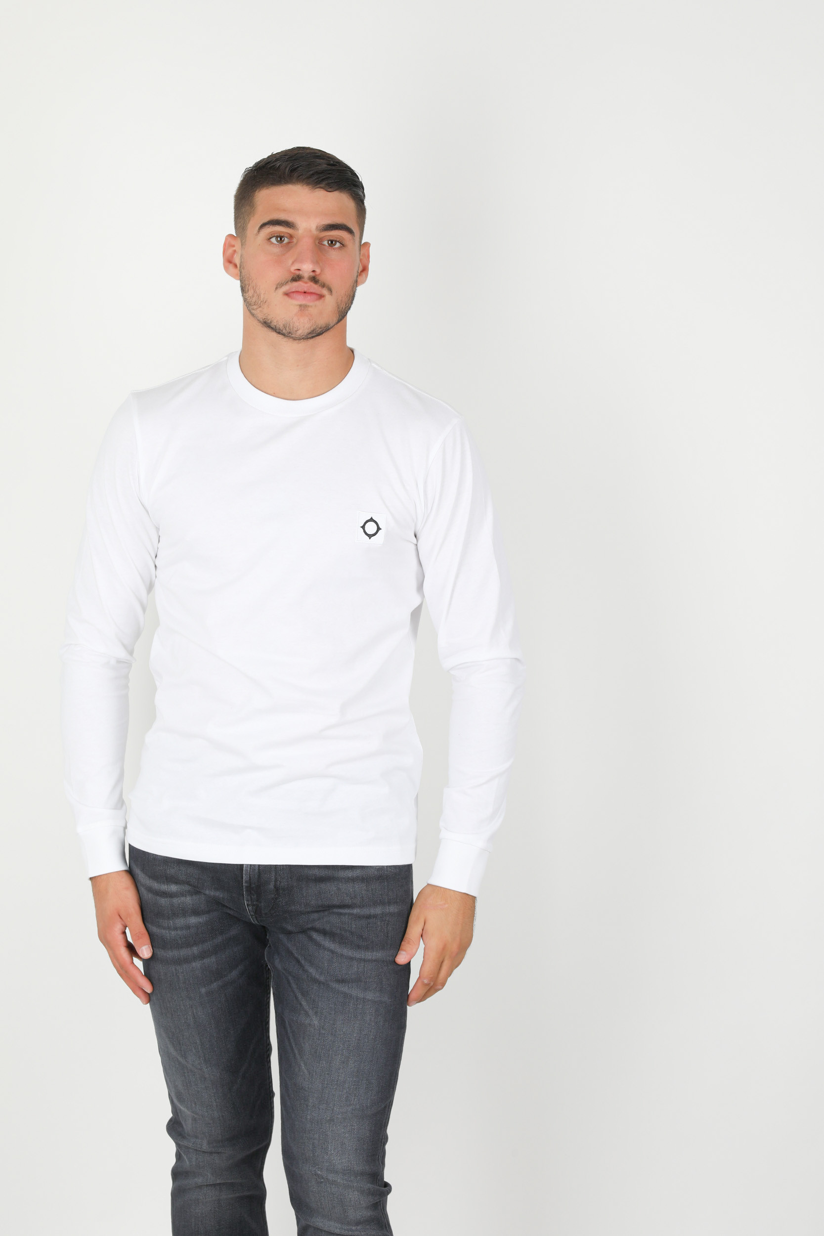 T-SHIRT MANCHES LONGUES MASTRUM BLANC 8353-M100