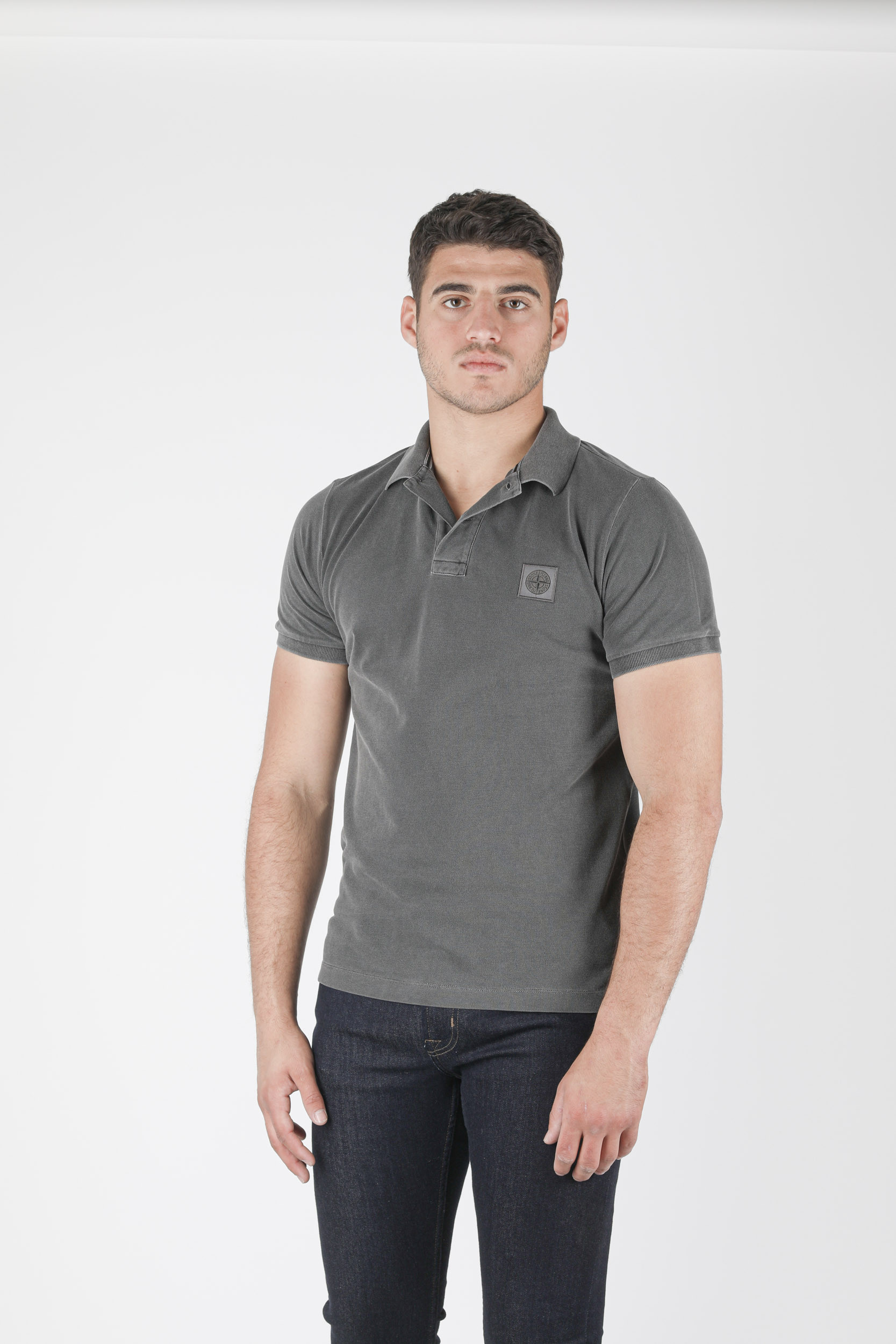 POLO STONE ISLAND ANTHRACITE WASHED 741522S67-V0065