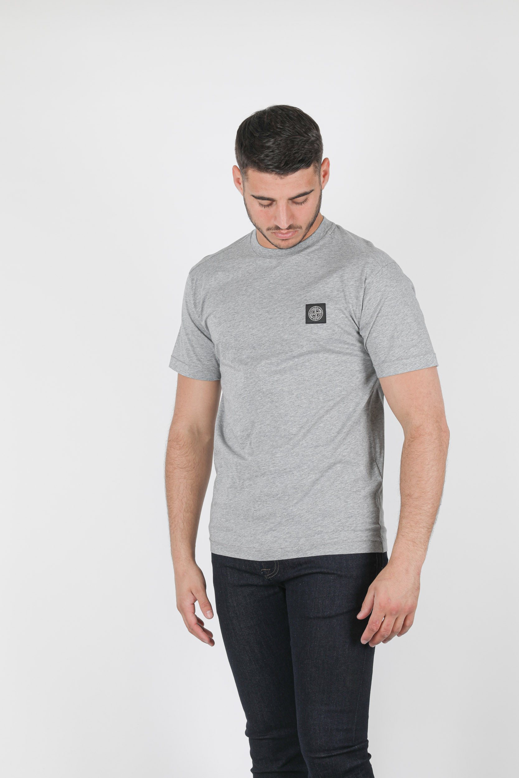 T-SHIRT STONE ISLAND GRIS 741524113-V0M64