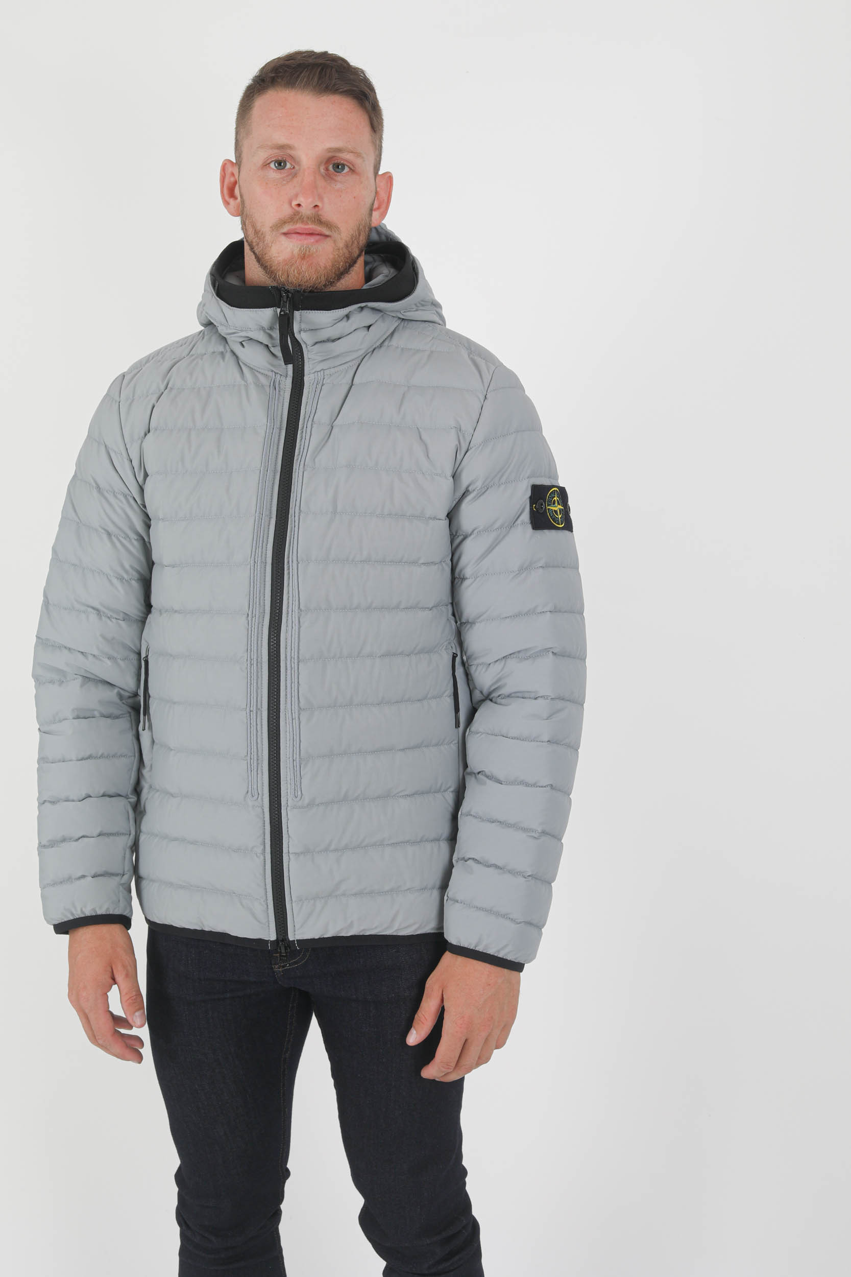 DOUDOUNE STONE ISLAND GRIS PERLE 751542725-V0061