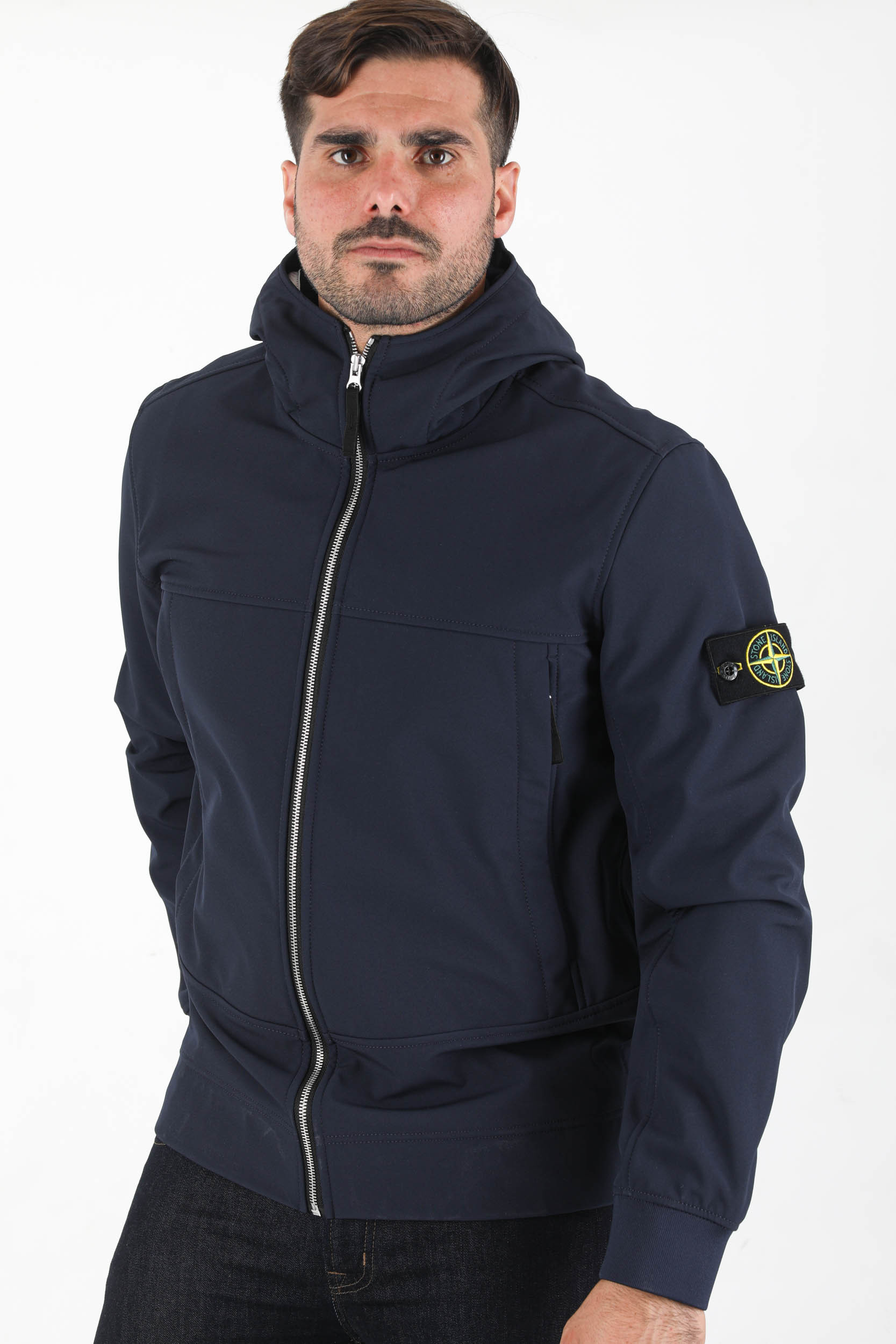 BLOUSON SOFT SHELL-R STONE ISLAND MARINE 7515Q0122-V0020