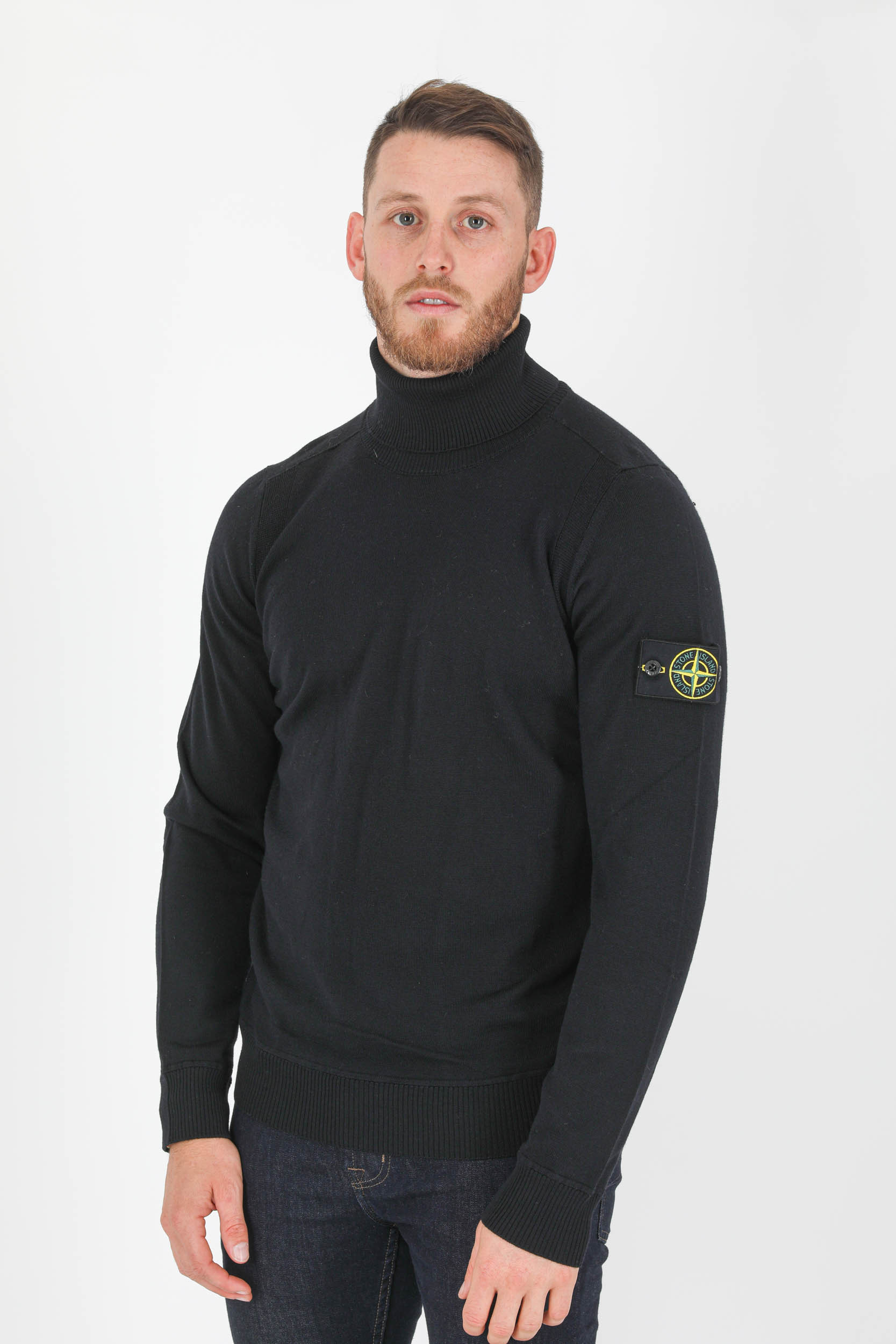 PULL COL ROULE MERINOS STONE ISLAND MARINE 7515527C4-V0020