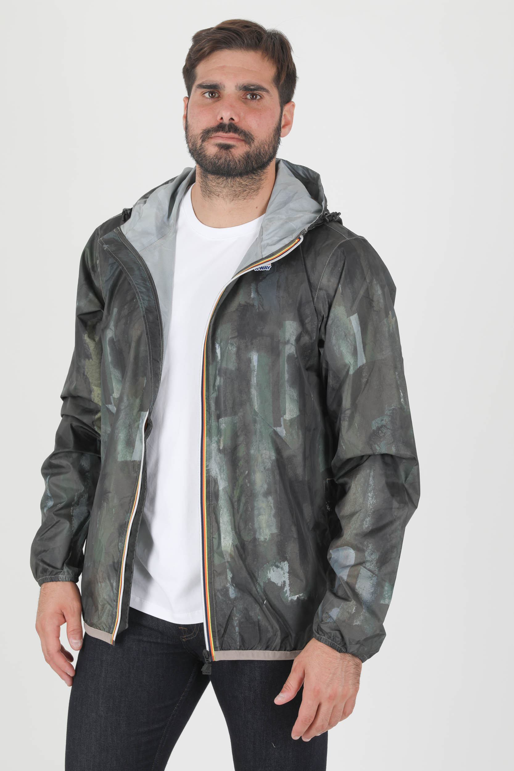 BLOUSON CAMO K-WAY K008650-A6A