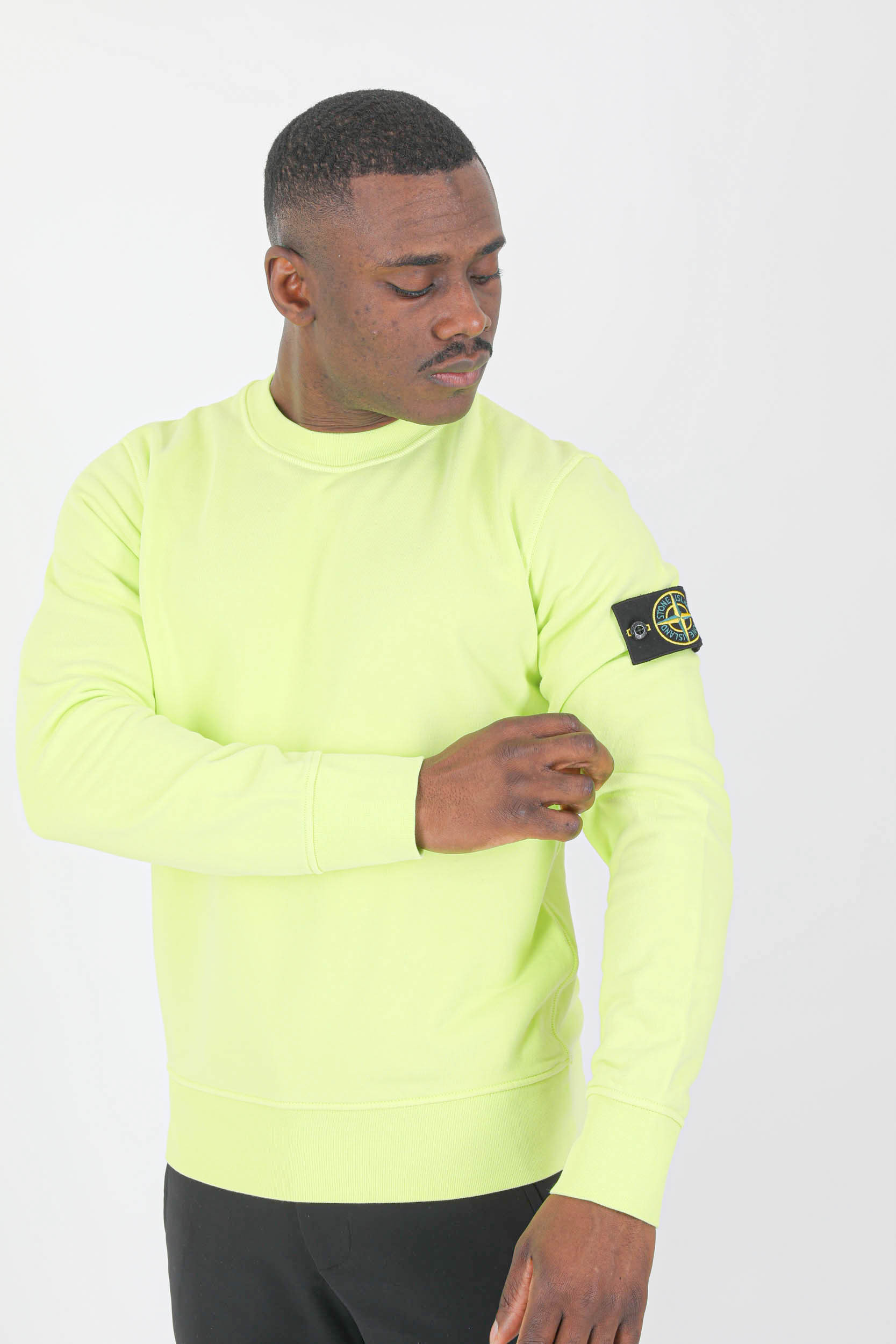Pull stone online island jaune
