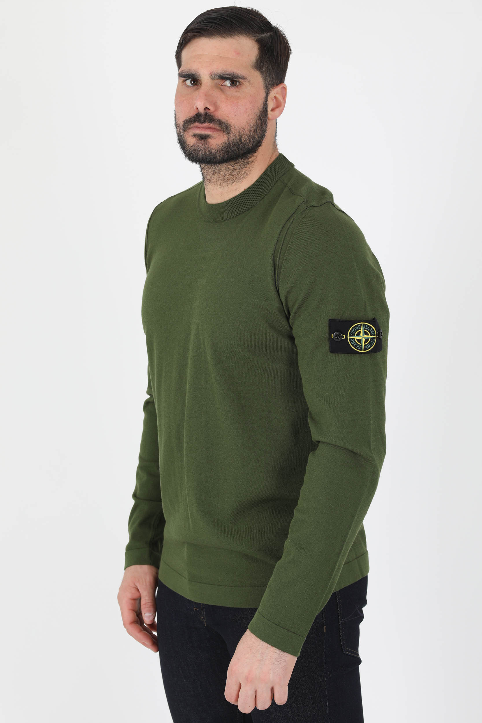 PULL STONE ISLAND KAKI 7615563B6-V0058