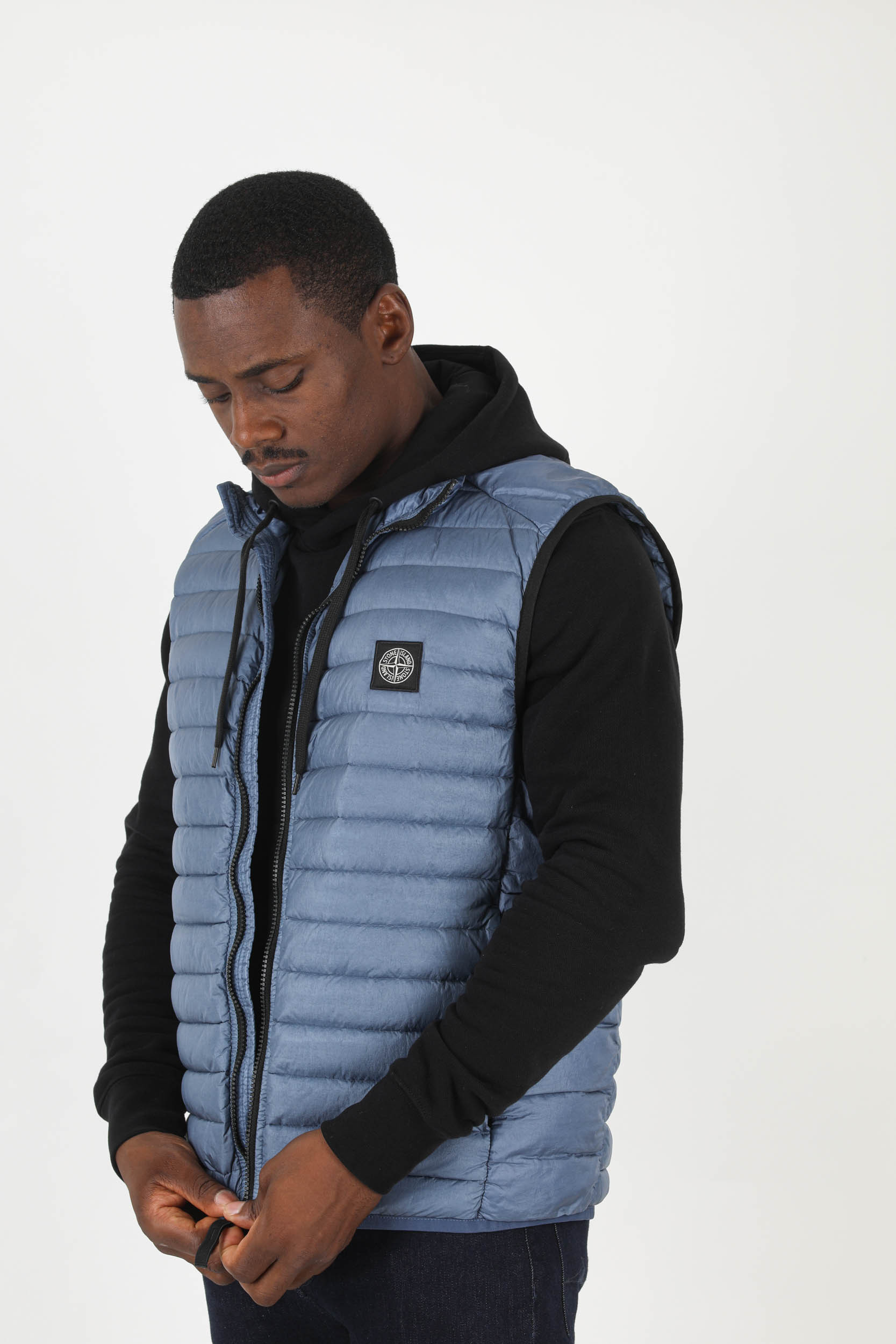 gilet sans manche stone island