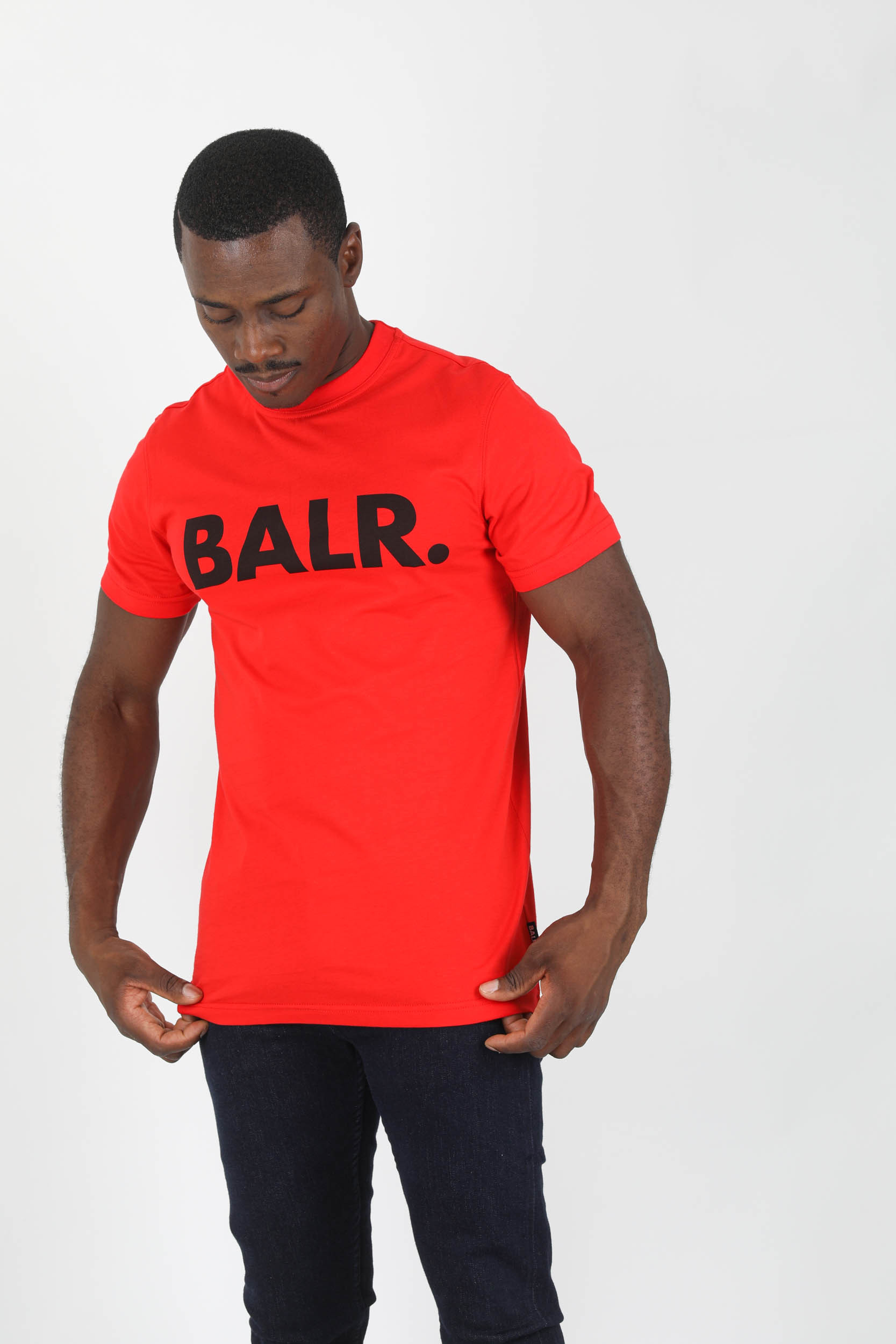 T-SHIRT BALR ROUGE B1112.1048-RED