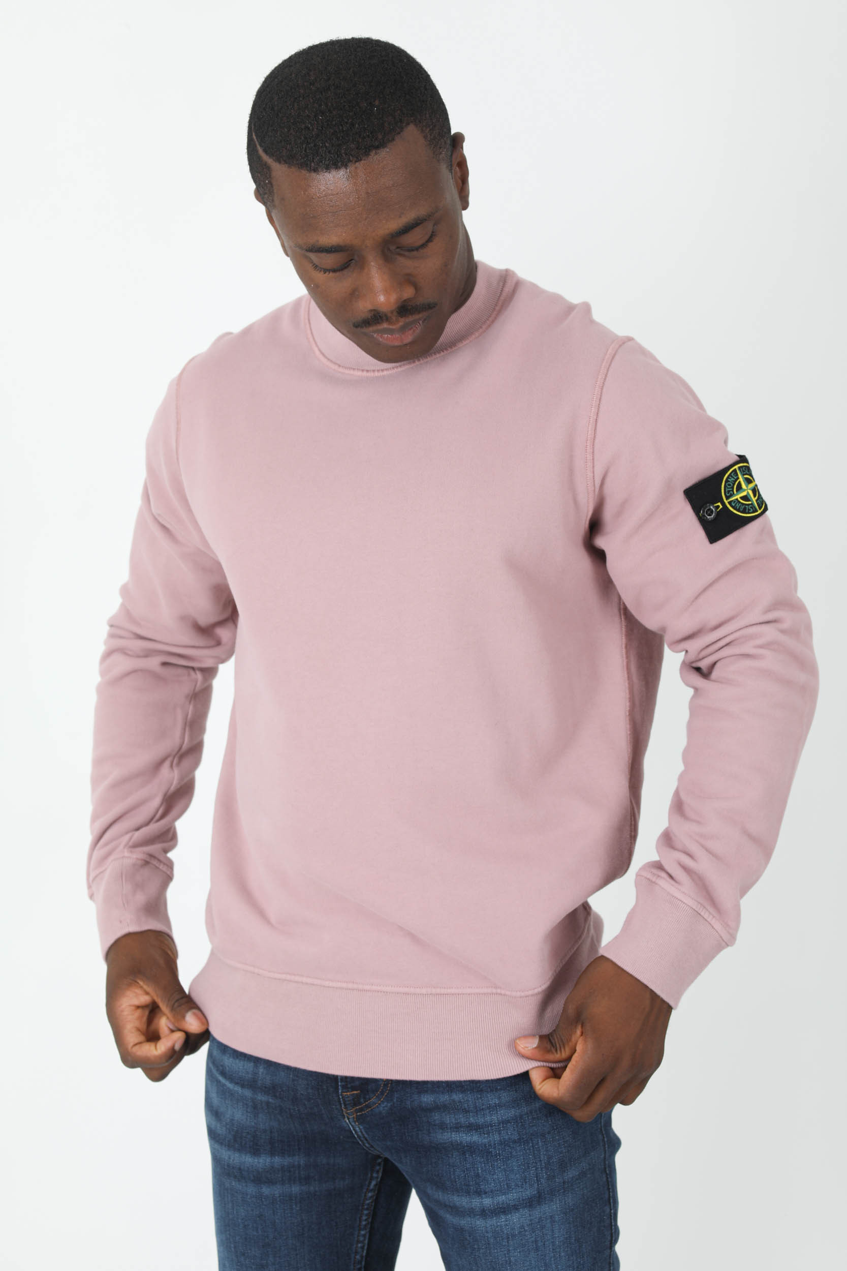 SWEAT STONE ISLAND ROSE 771563020-V0086