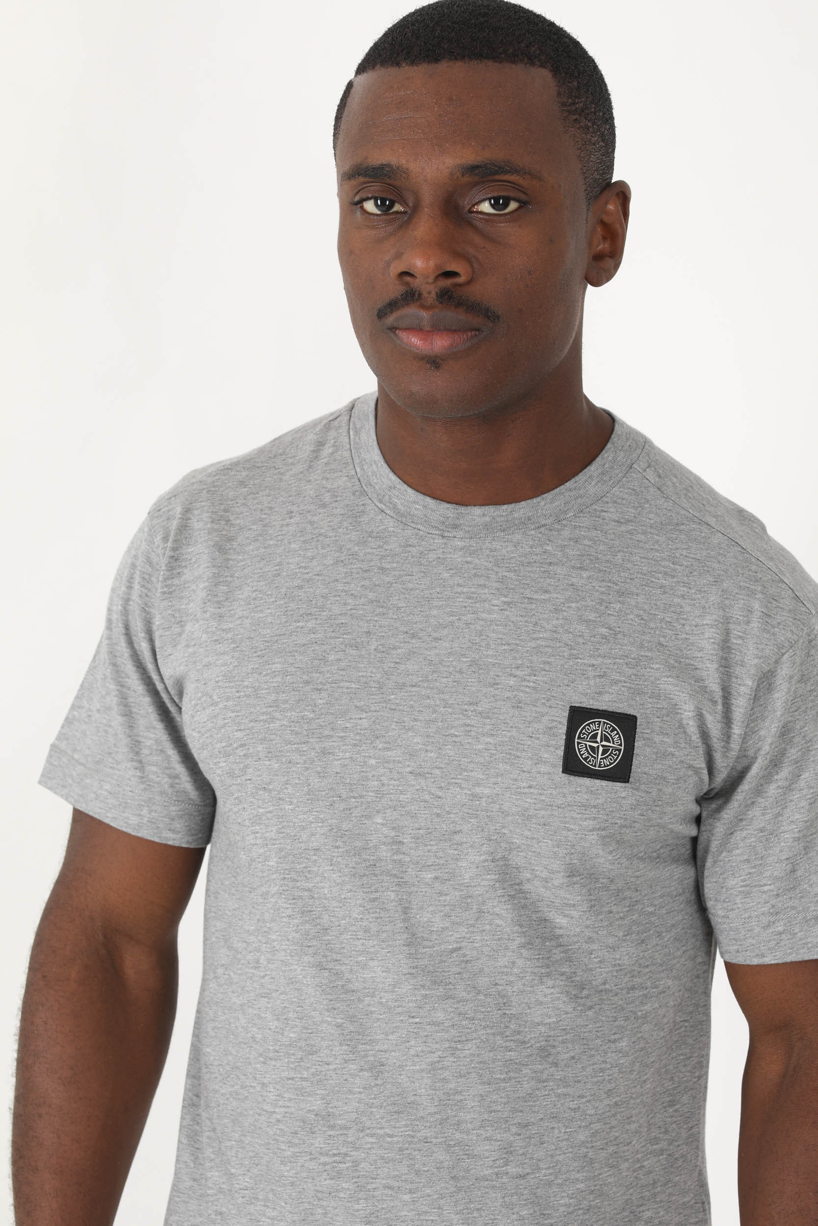 T-SHIRT STONE ISLAND GRIS 771524113-V0M64