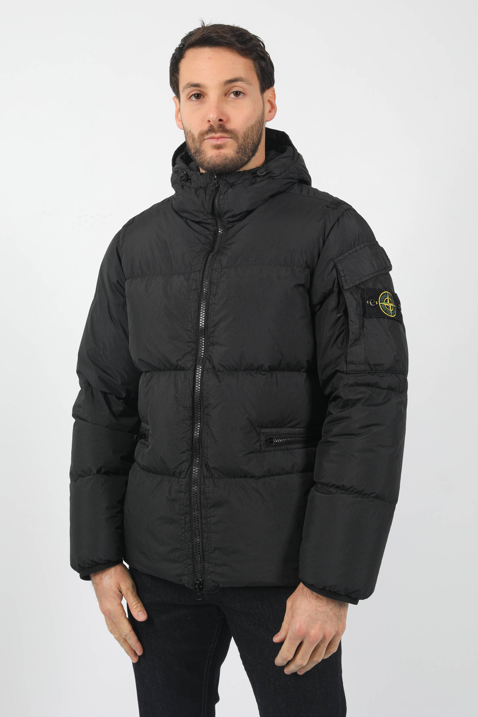 DOUDOUNE STONE ISLAND NOIR 771540223-V0029