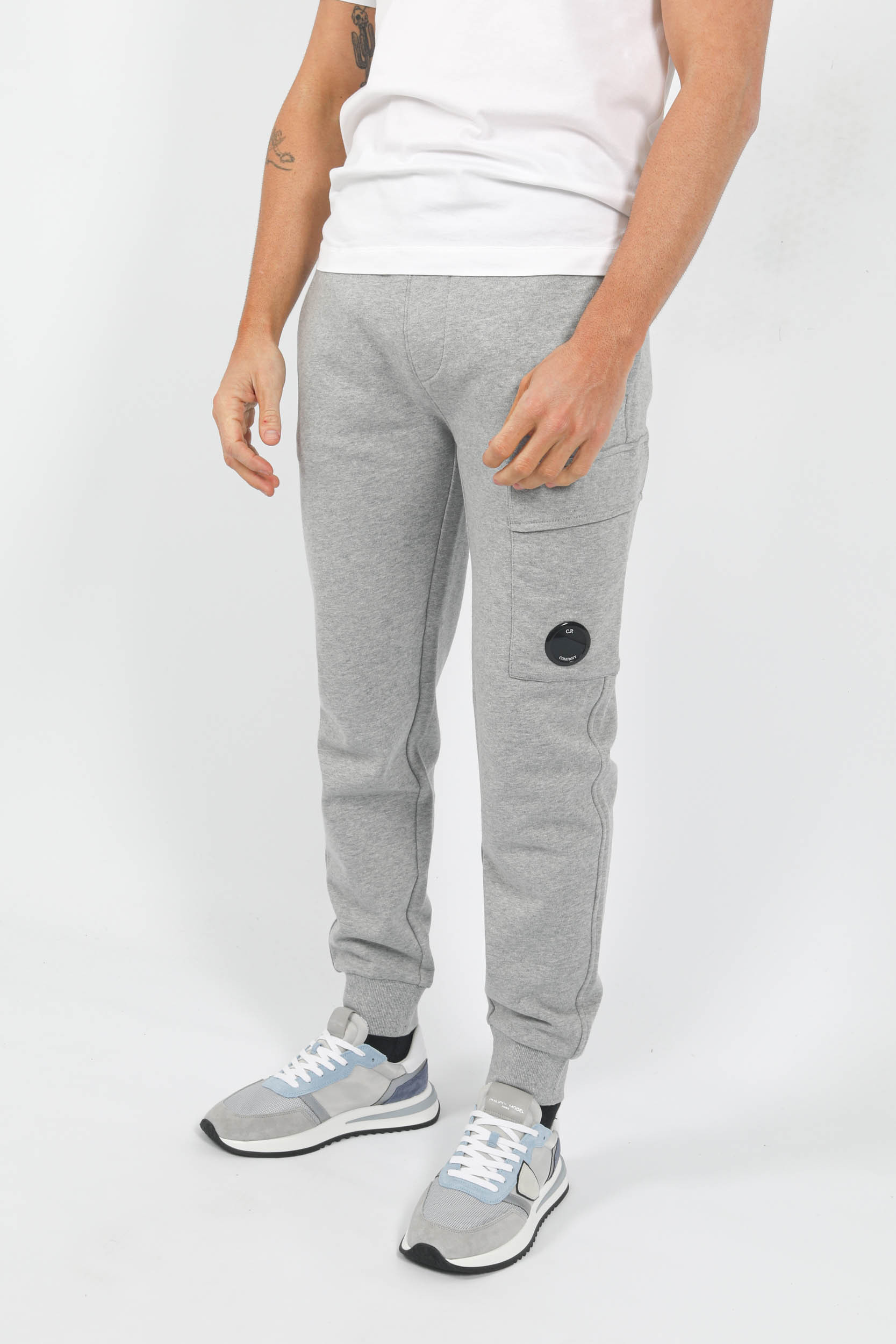 BAS DE JOGGING C.P COMPANY GRIS P017A-M93