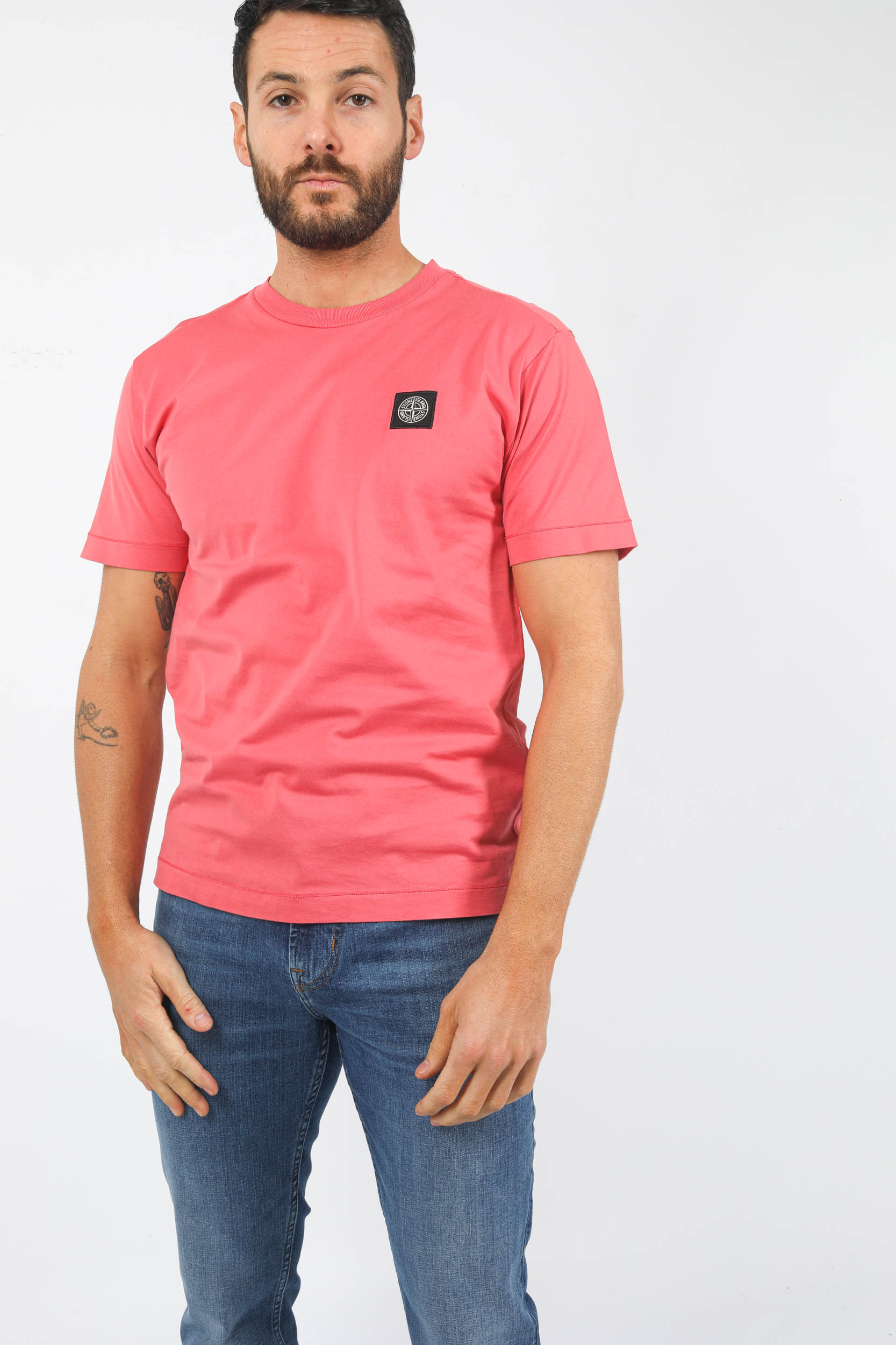 T-SHIRT STONE ISLAND ROSE 781524113-V0087