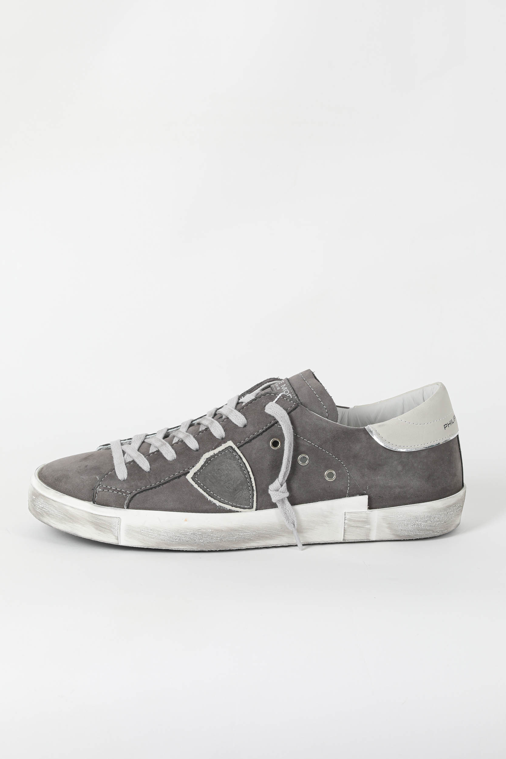 BASKETS PHILIPPE MODEL PARIS GRISES PRLU-NB11