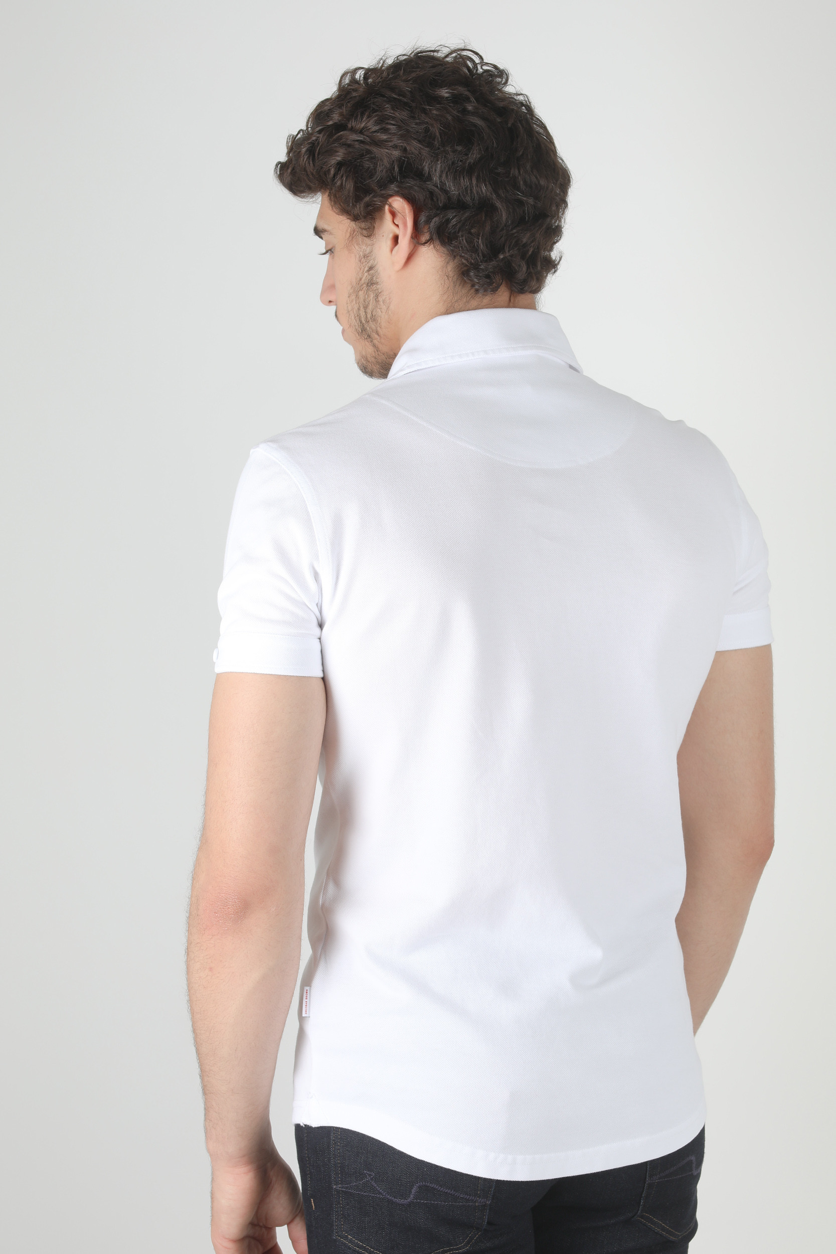 Polo en tissage piqué Orlebar Brown pour homme en coloris Blanc Homme Vêtements T-shirts Polos 