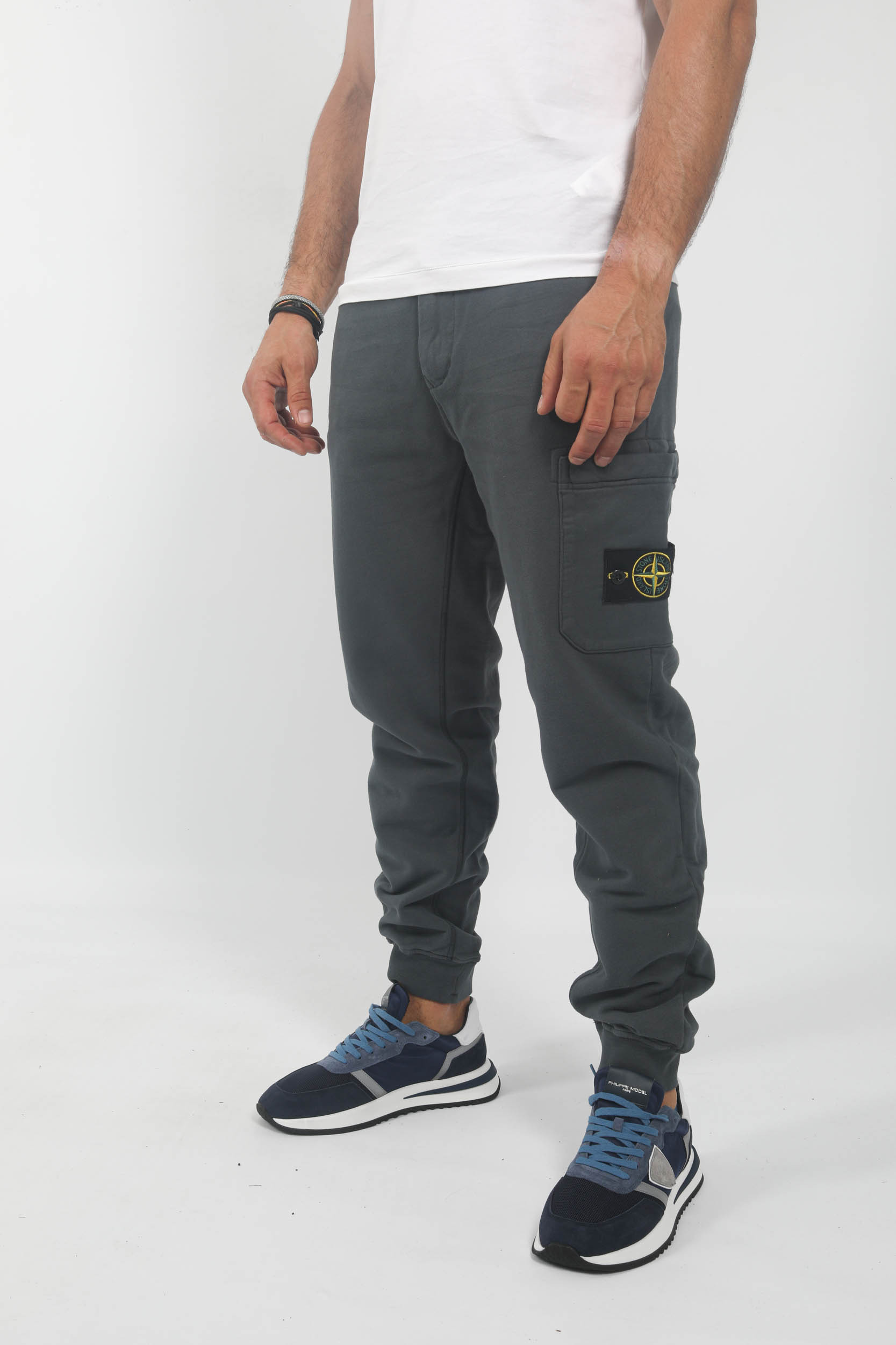 Jogging stone island noir deals