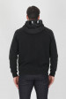 SWEAT ZIPPE C.P COMPANY NOIR BI MATIERE S281A-999