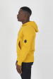 SWEAT A CAPUCHE C.P COMPANY JAUNE S023A-239