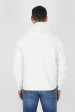 SWEAT A CAPUCHE C.P COMPANY BLANC S009A-103