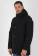 MANTEAU RRD DOUBLE DOUDOUNE NOIR WES006-10