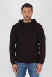 PULL EN LAINE A CAPUCHE C.P COMPANY BORDEAUX N198A-589