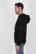 PULL EN LAINE A CAPUCHE C.P COMPANY NOIR N198A-999