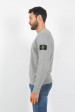 SWEAT STONE ISLAND GRIS 781563051-A0M64