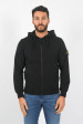 SWEAT ZIPPE STONE ISLAND NOIR 781564251-A0029